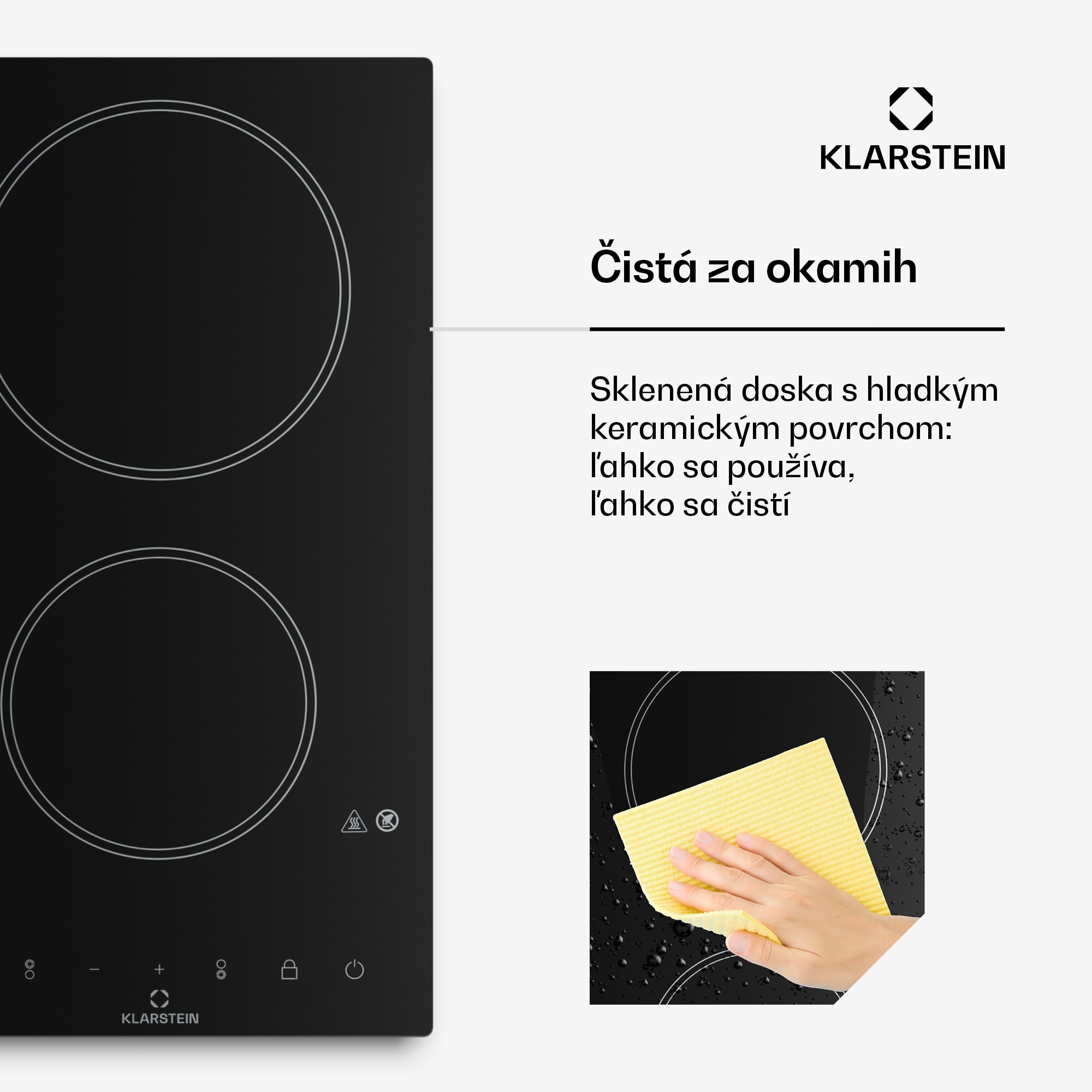 Klarstein VariCook Domino, indukčná varná doska, 2 platničky, 3000 W – Obrázok 5