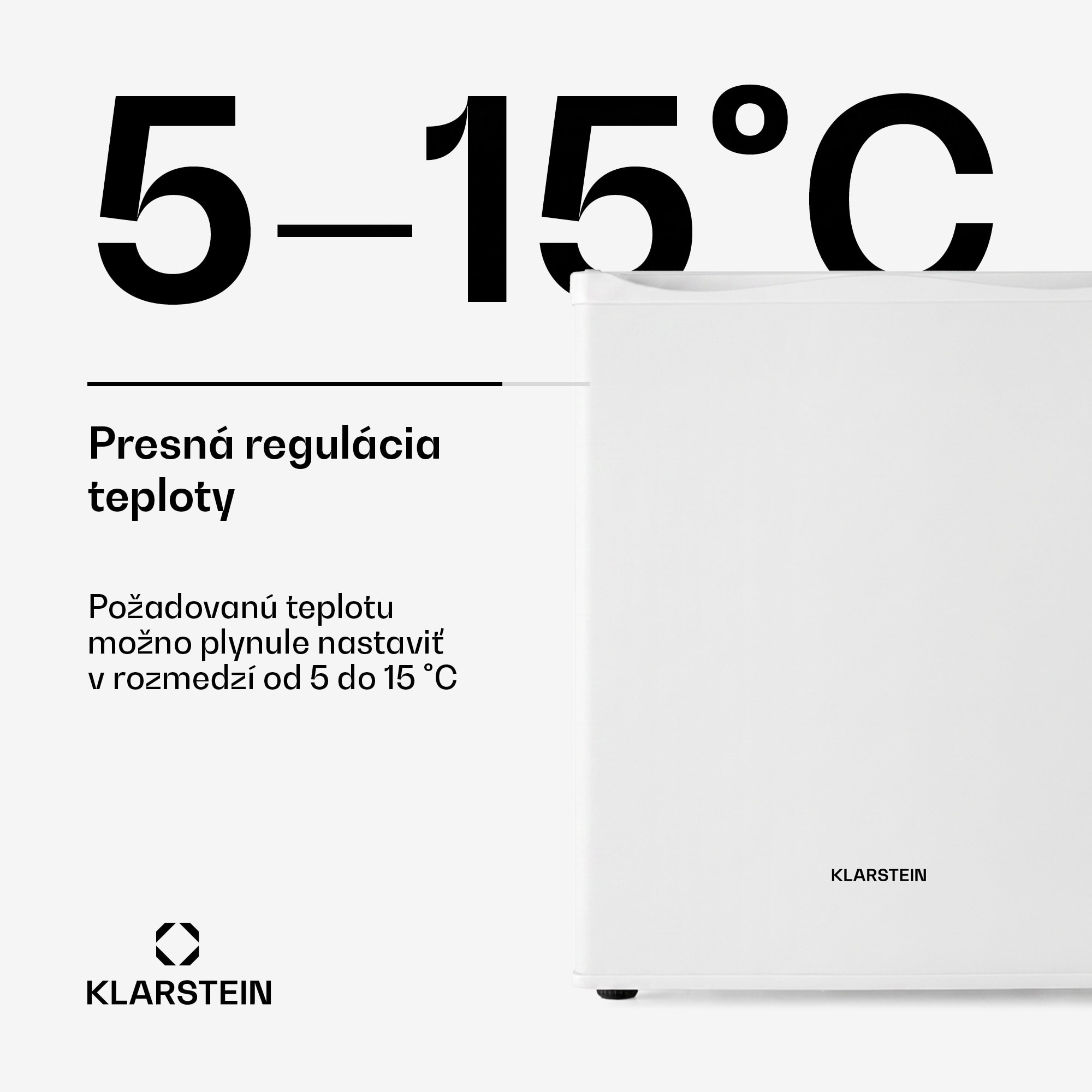 Klarstein Happy Hour 30, minibar, 30 l, 5-15°C, energet. trieda G, tichý, 25 dB, LED svetlo, biely – Obrázok 3