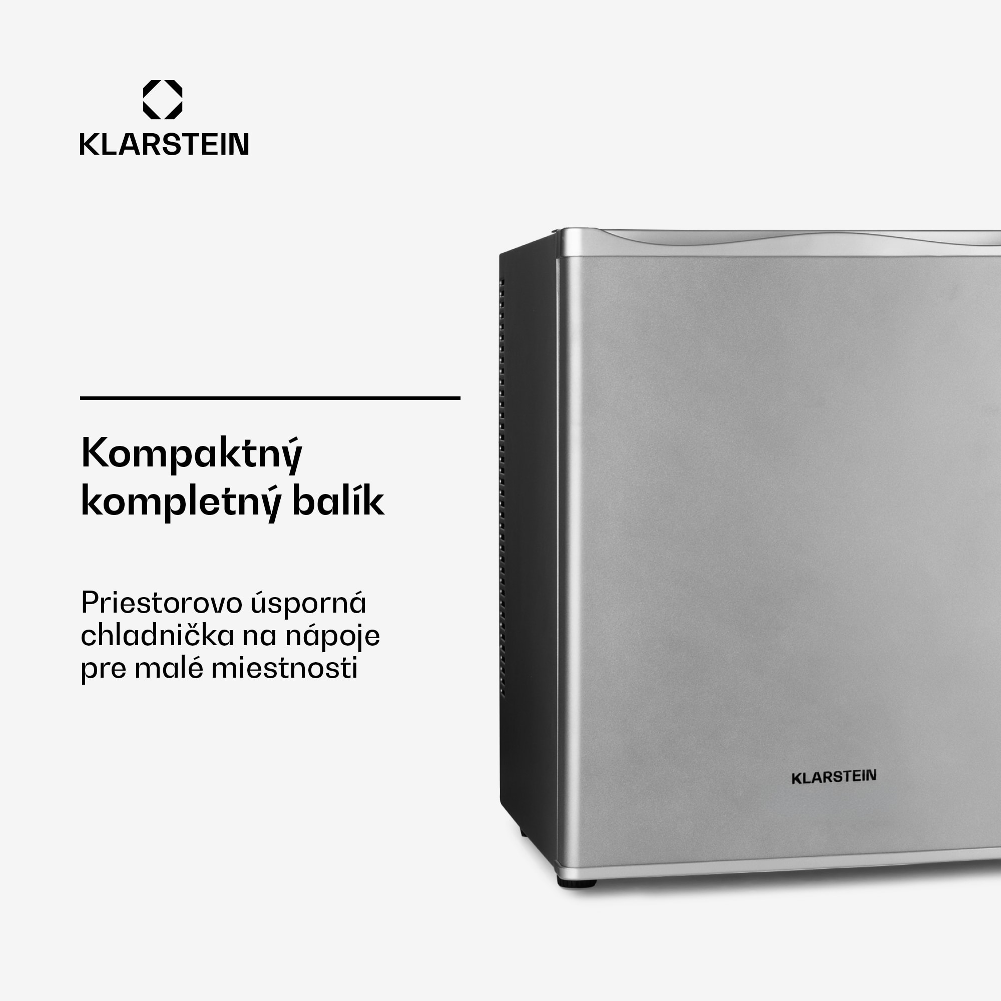 Klarstein Happy Hour 30, minibar, 30 l, 5-15°C, energet. trieda G, tichý, 25 dB, LED svetlo, biely – Obrázok 2