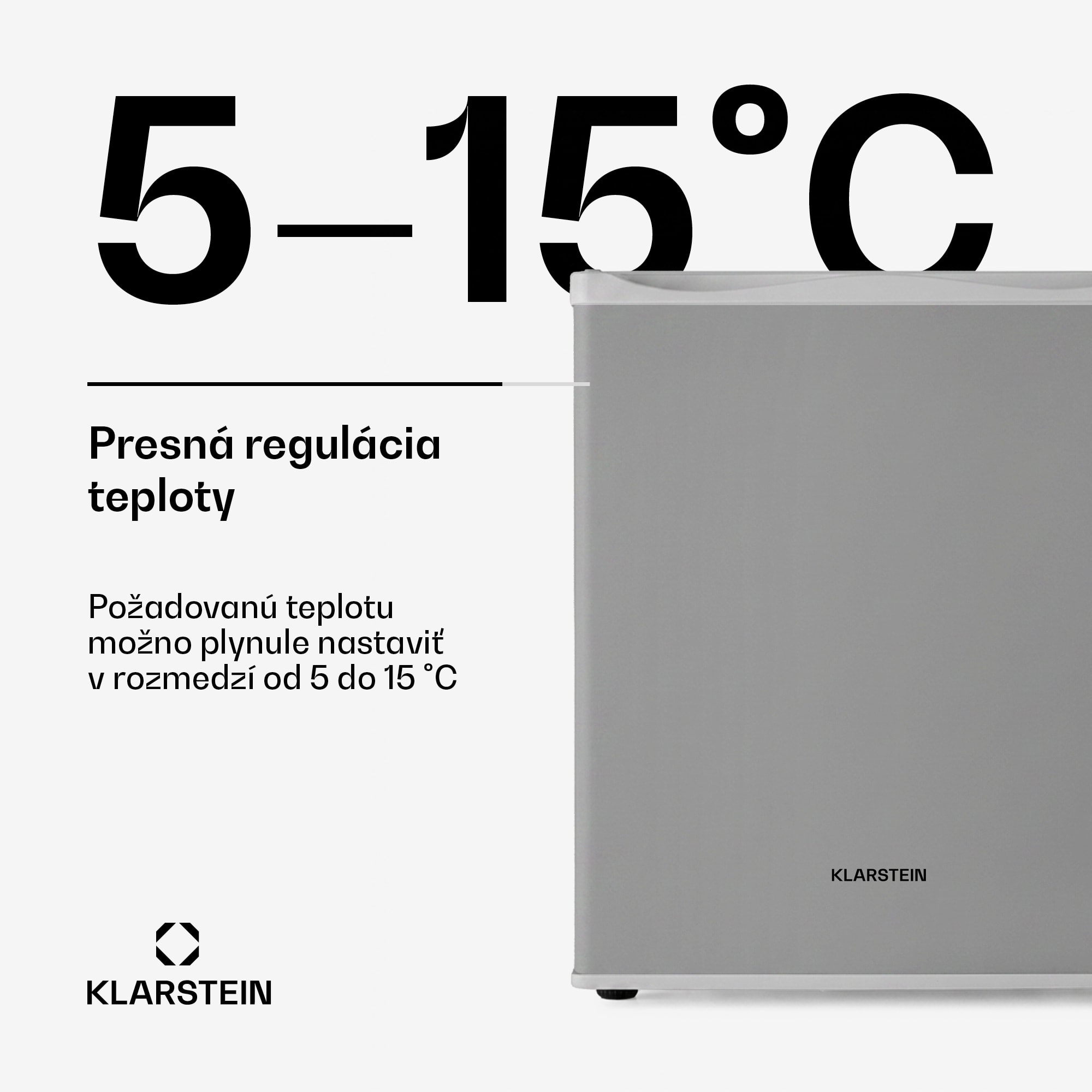 Klarstein Happy Hour 30, minibar, 30 l, 5-15°C, energet. trieda G, tichý, 25 dB, LED svetlo, biely – Obrázok 3