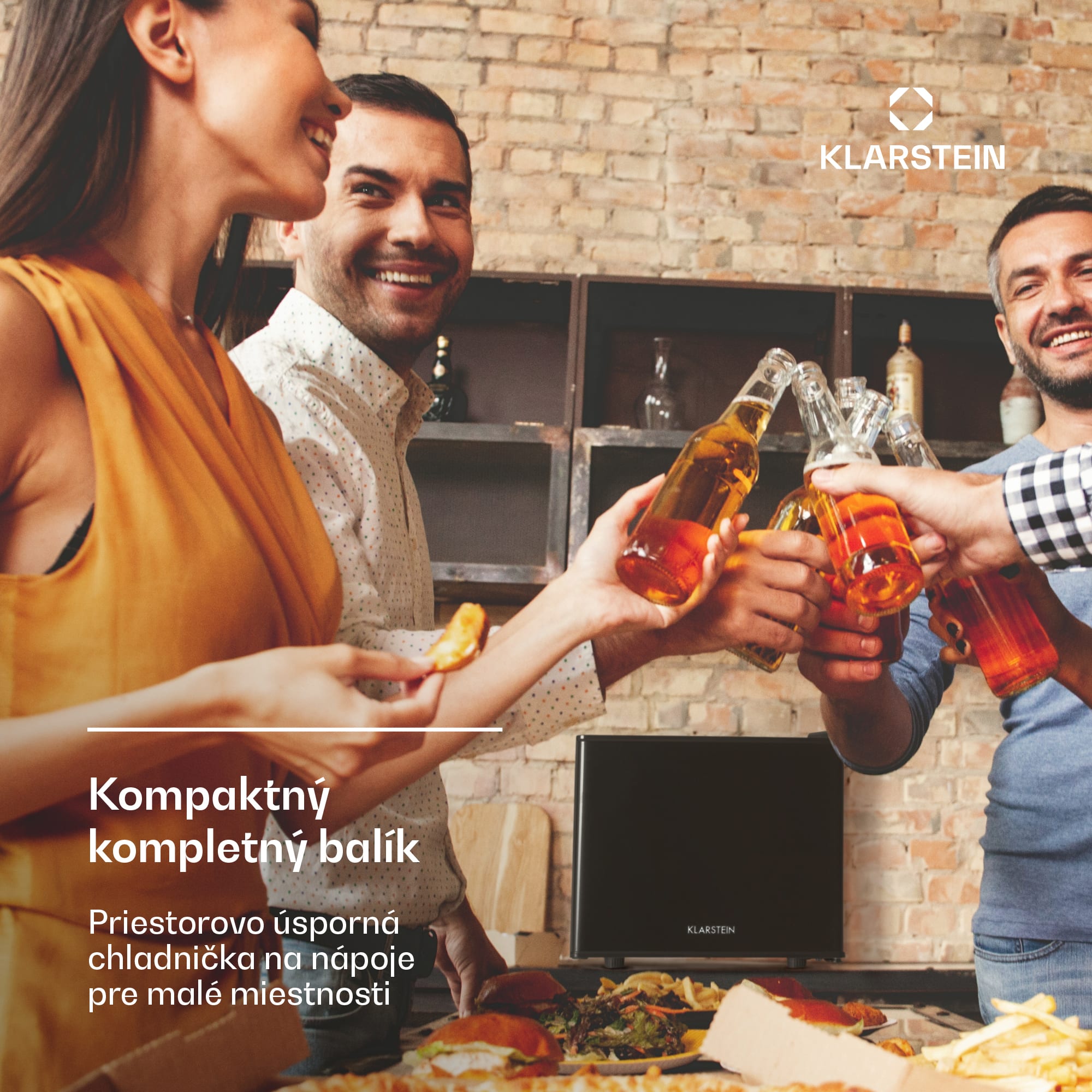 Klarstein Geheimversteck, mini chladnička, 17 l, 2 úrovne, 26dB, termoelektrická – Obrázok 2