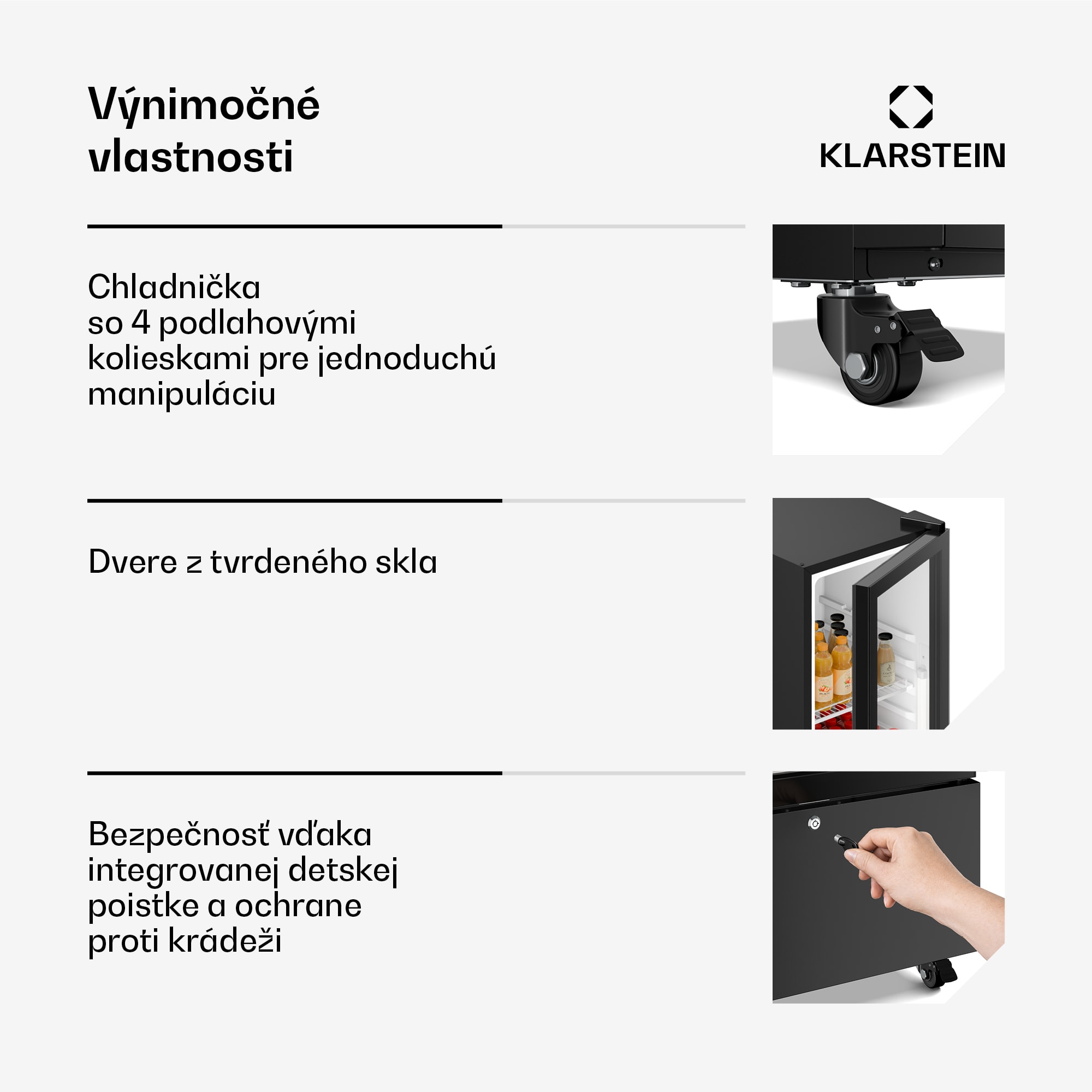 Klarstein GrandCooler gastro chladnička na nápoje | 163,5 x 43 cm | LED vnútorné osvetlenie | Čierna – Obrázok 5