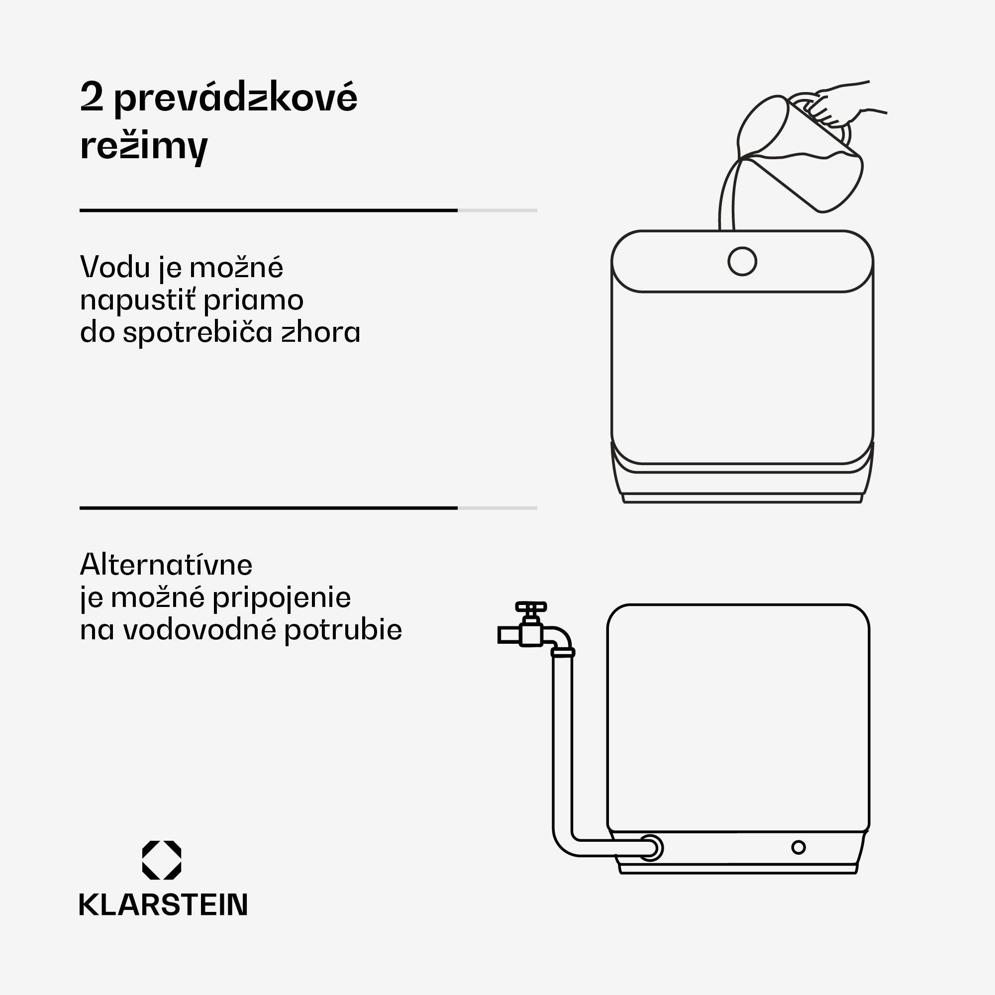 Klarstein Melville stolová umývačka riadu | 7 programov | Technológia Aqua-Stop | 860 W | 42 cm – Obrázok 5