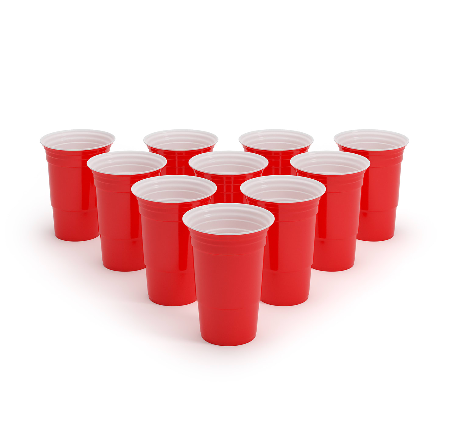 BeerCup Federer Ultimate Beer Pong párty balík, Red Cups, Shot Cups, vrátane loptičiek