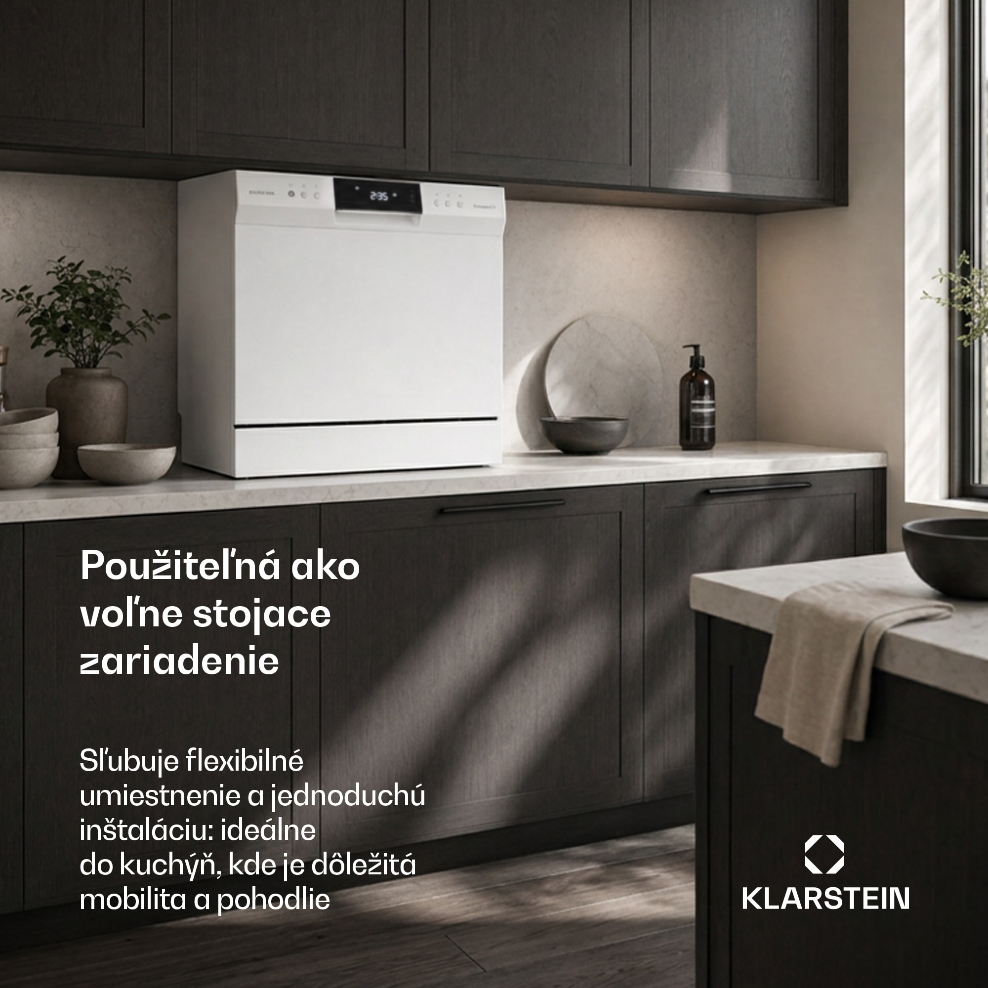 Klarstein Amazonia vstavaná umývačka riadu | 8 programov | Technológia Aqua-Stop | 1620 W | 55 cm – Obrázok 3