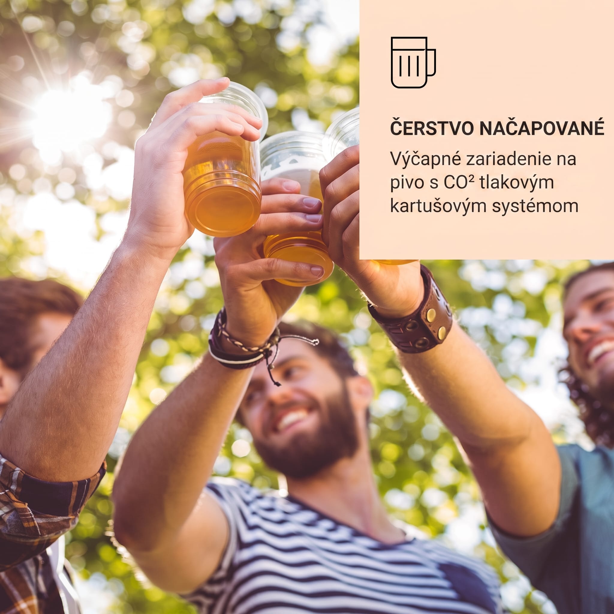 Klarstein Skal, výčapné zariadenie, chladenie piva, 5 l súdok, CO2, nehrdzavejúca oceľ