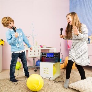 Auna DiscoFever Bluetooth karaoke zariadenie LED 7'' TFT displej CD USB