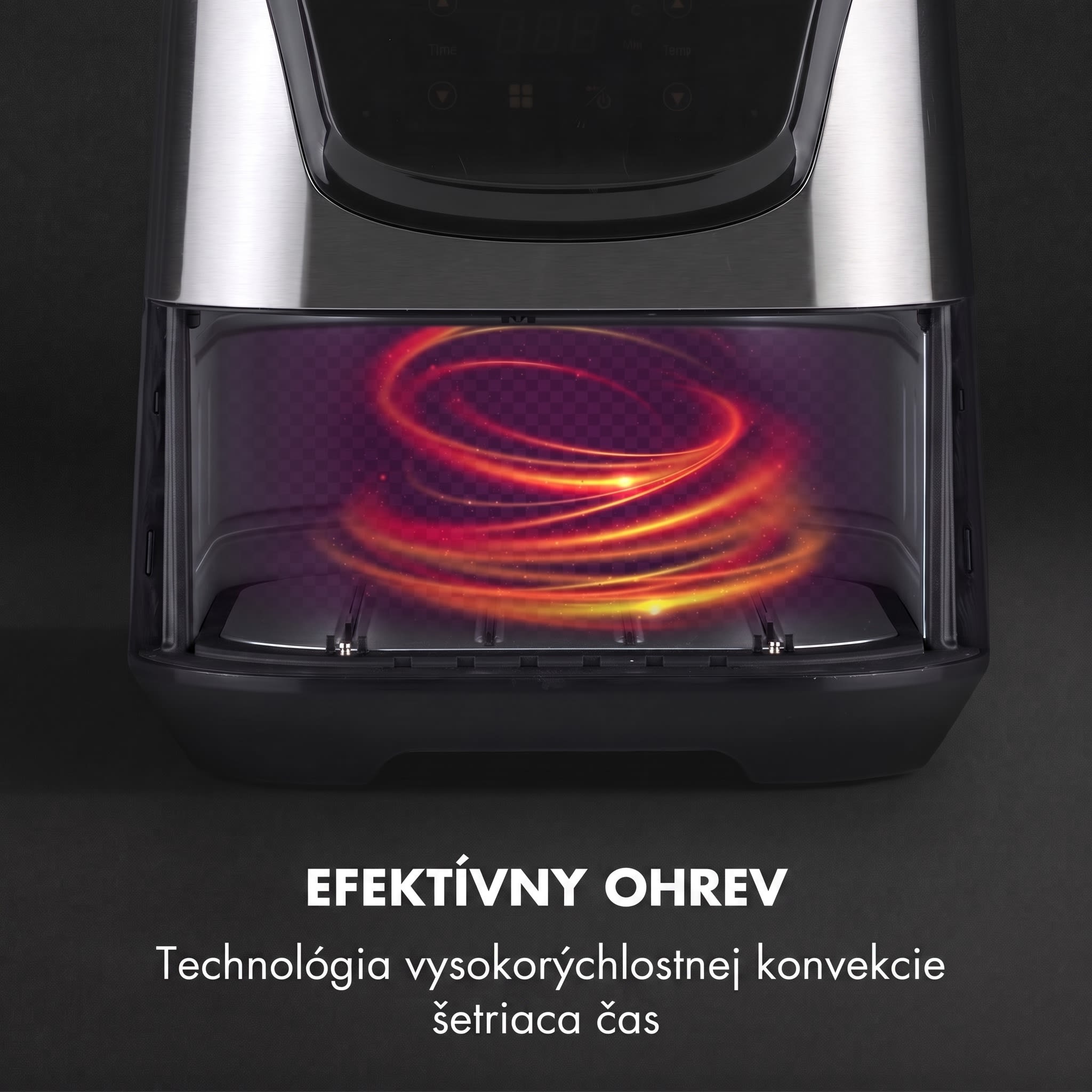 Klarstein AeroVital Deluxe, teplovzdušná fritéza, 1700 W, 5 l, nehrdzavejúca oceľ – Obrázok 4