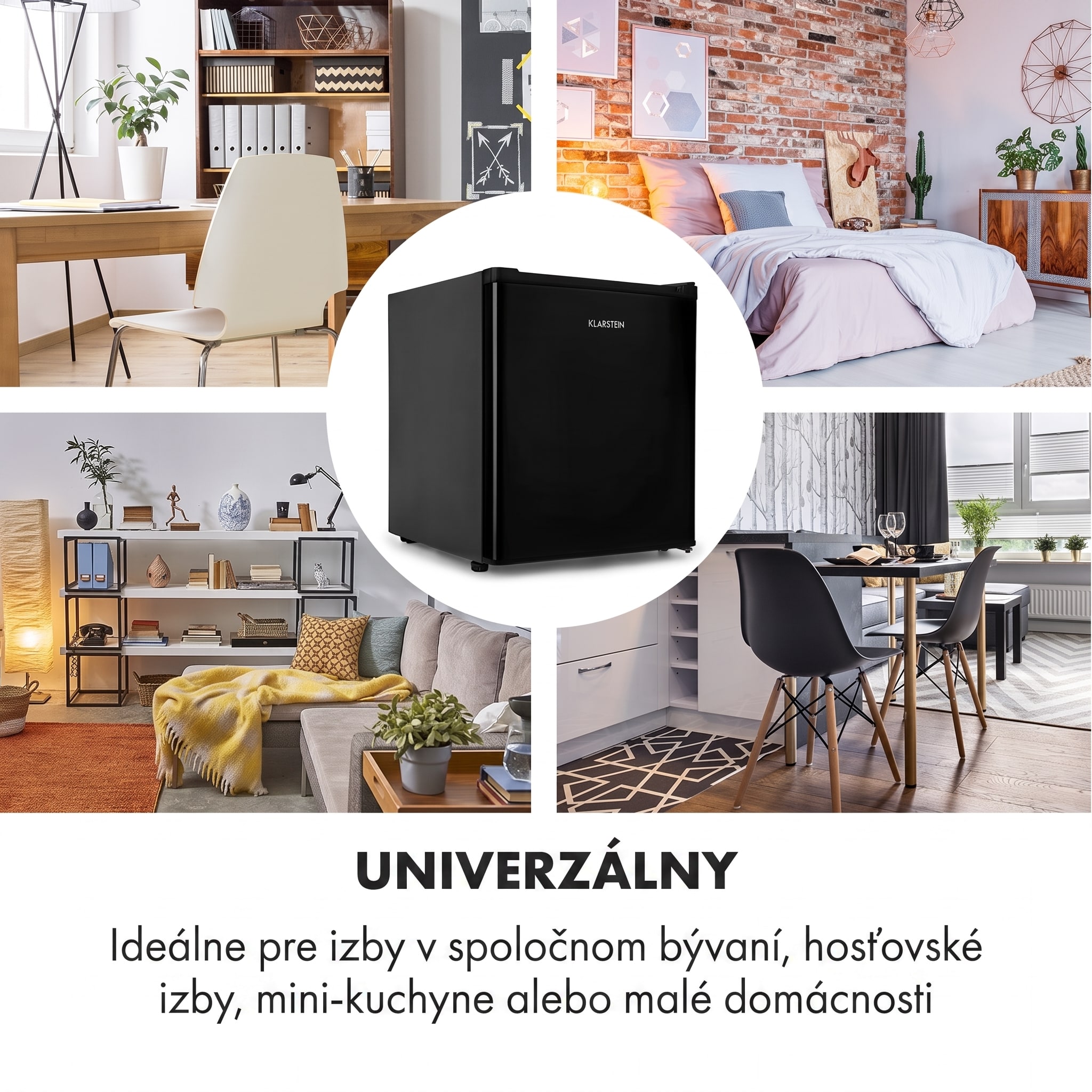 Klarstein Garfield Eco, mini mraznička, 33 l, energet. trieda E+, 4 hviezdičky, kompaktná – Obrázok 4