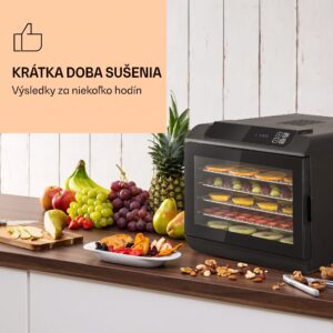 Klarstein Arizona Jerky sušička 500W 35-70°C digitálny dotykový displej