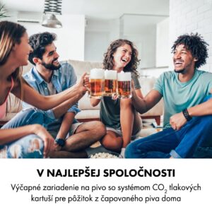 Klarstein Beerkules, výčapné zariadenie, 5 l súdok, kompresor, 120 W, čierne