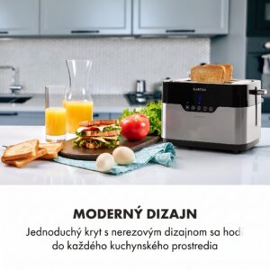 Klarstein Arabica hriankovač 920W LED displej dotykové ovládanie nerez