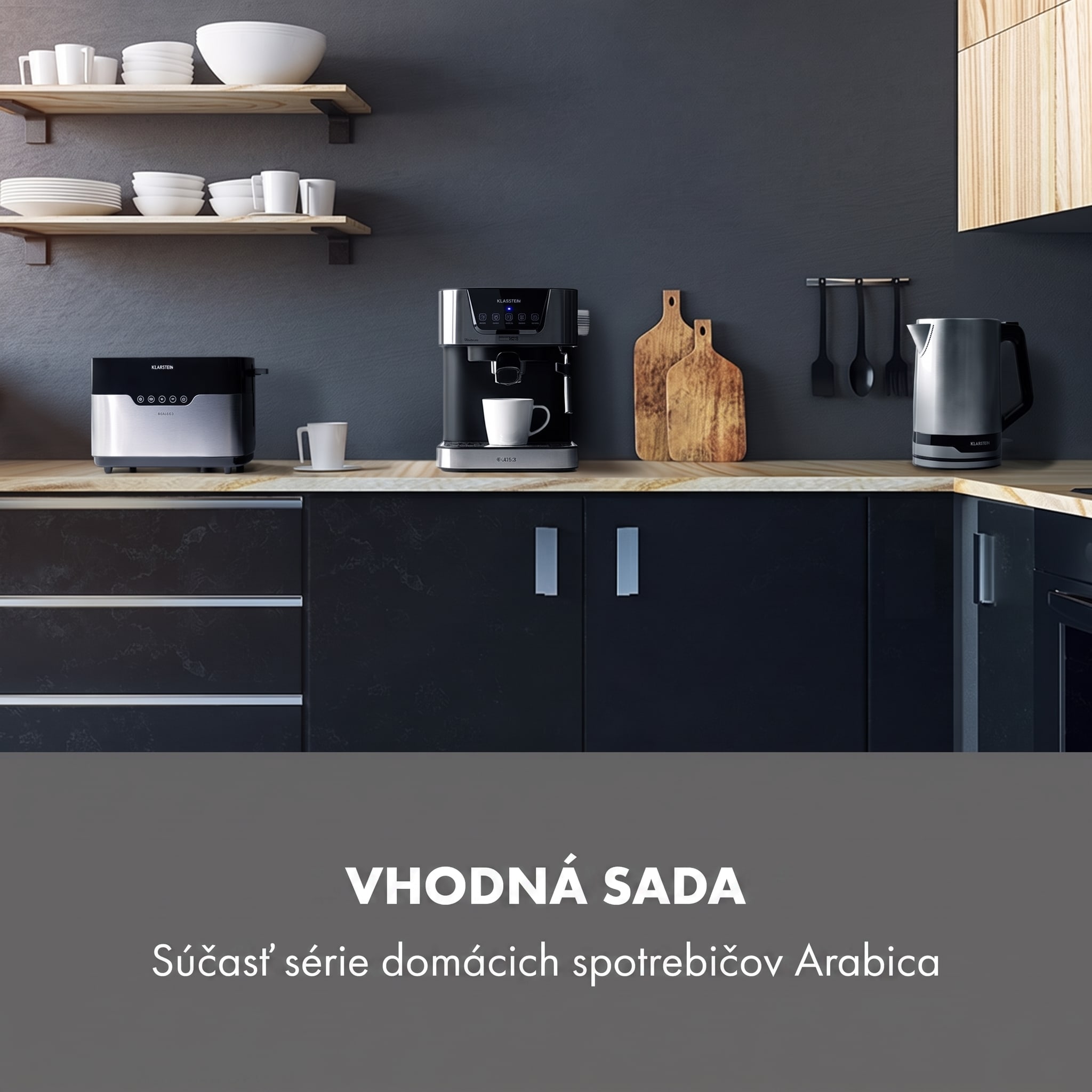 Klarstein Arabica hriankovač 920W LED displej dotykové ovládanie nerez – Obrázok 5
