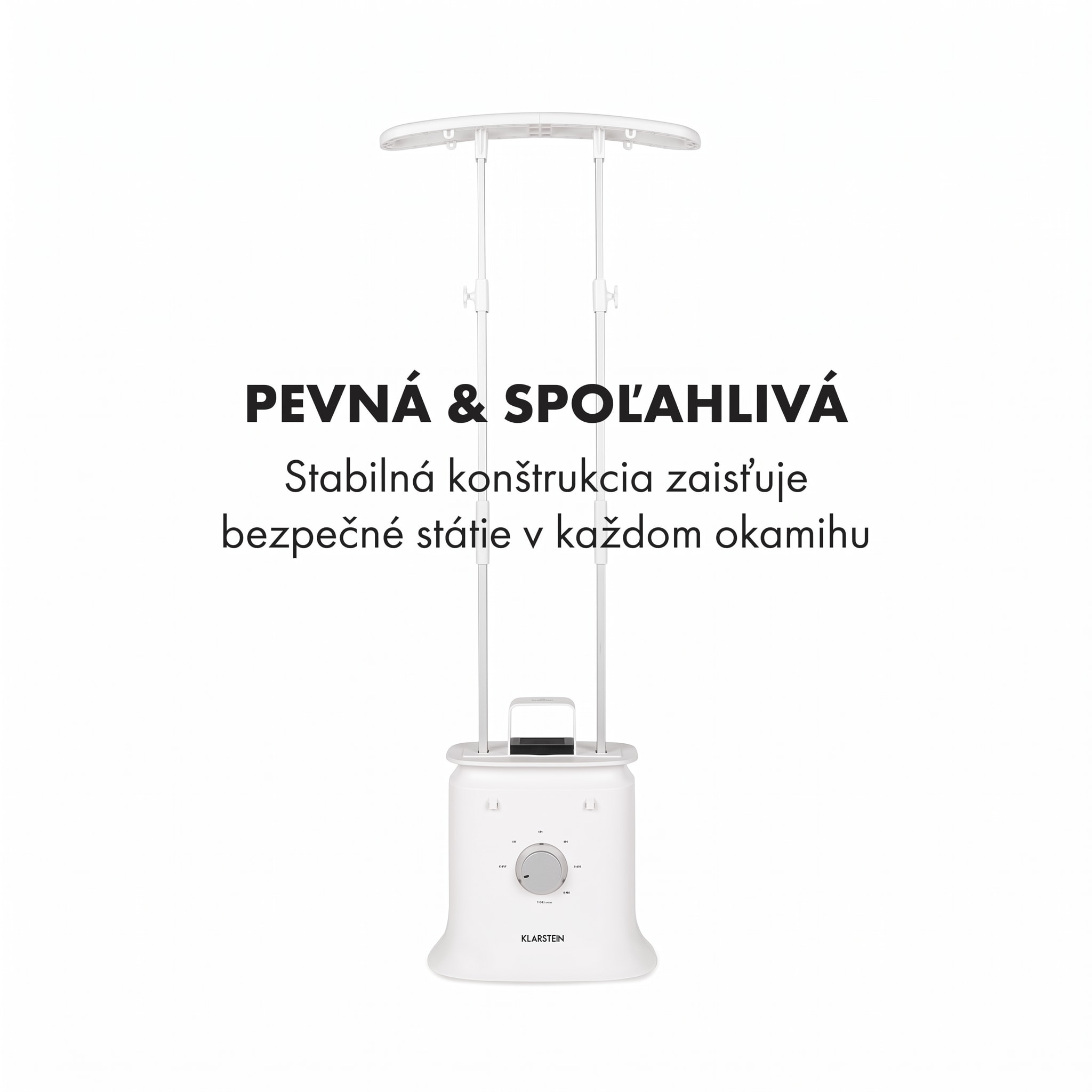 Klarstein ShirtButler Deluxe automatický sušiaci a žehliaci prístroj 1250 W – Obrázok 5