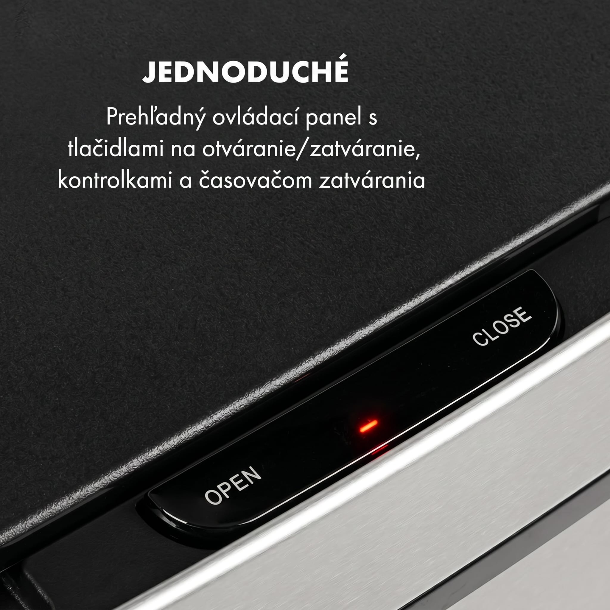 Klarstein Touchless, odpadkový kôš, senzor, 72 l, 4 nádoby, ABS/PP/ušľachtilá oceľ – Obrázok 5
