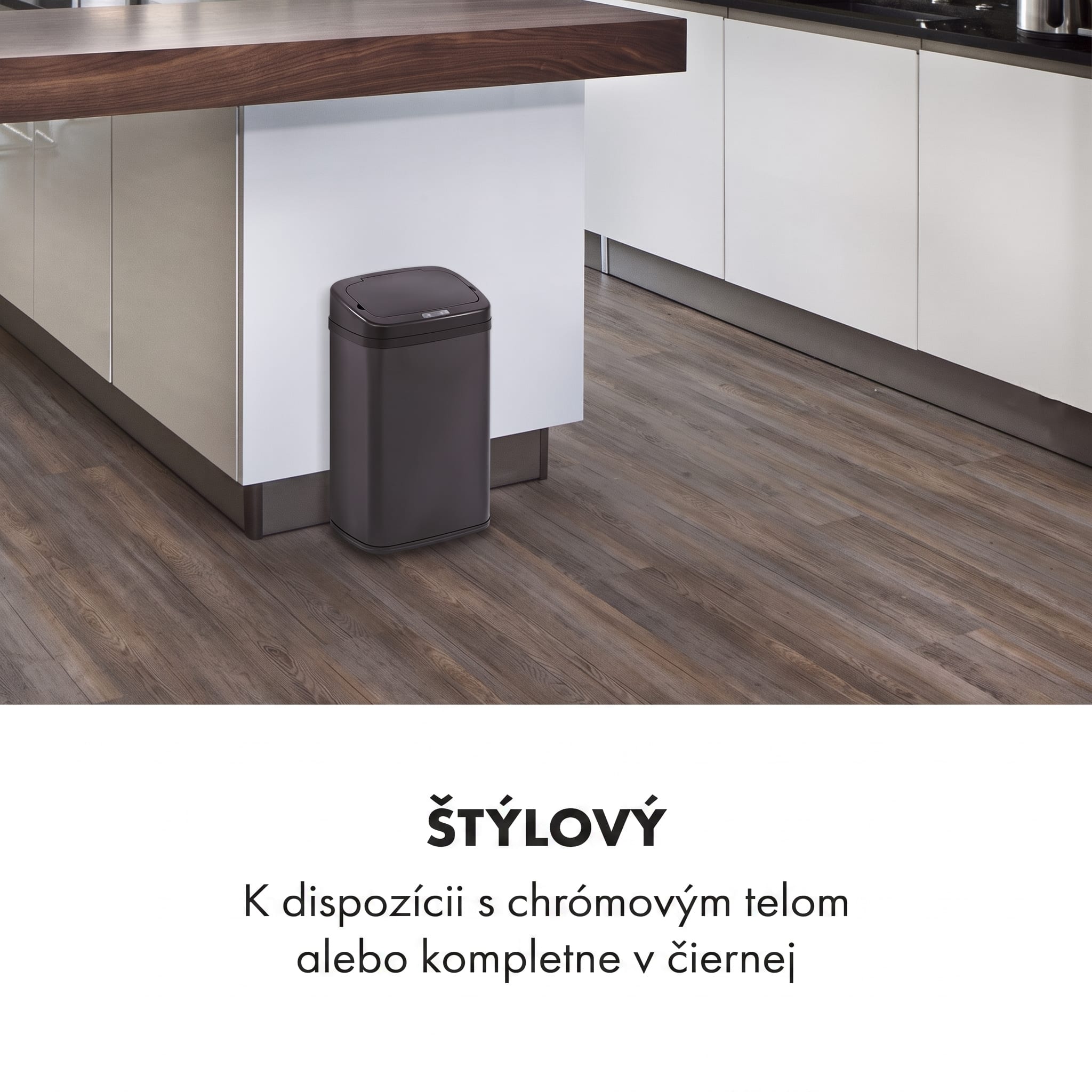 Klarstein Cleansmann, kôš na odpadky, senzor, 30 litrov, na odpadkové vrecia, ABS, čierny