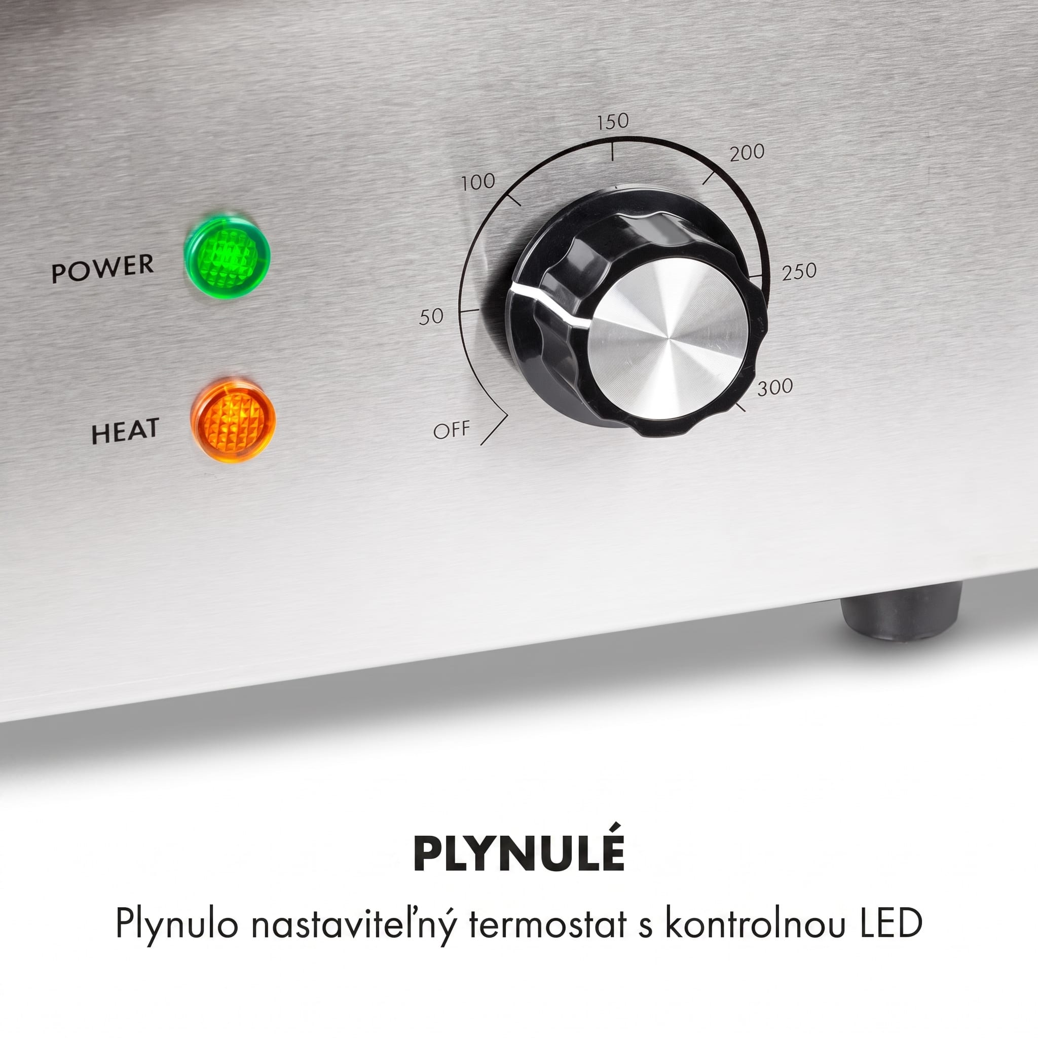 Klarstein Grillmeile 3000GR, elektrický gril, 3000 W, grilovacia platňa 54,5 x 35 cm, hladký/rebrovaný – Obrázok 2