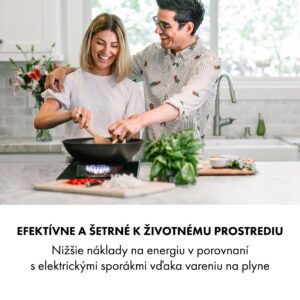 Klarstein Goldflame Domino, plynová varná doska, 2 mosadzné horáky, sklokeramika