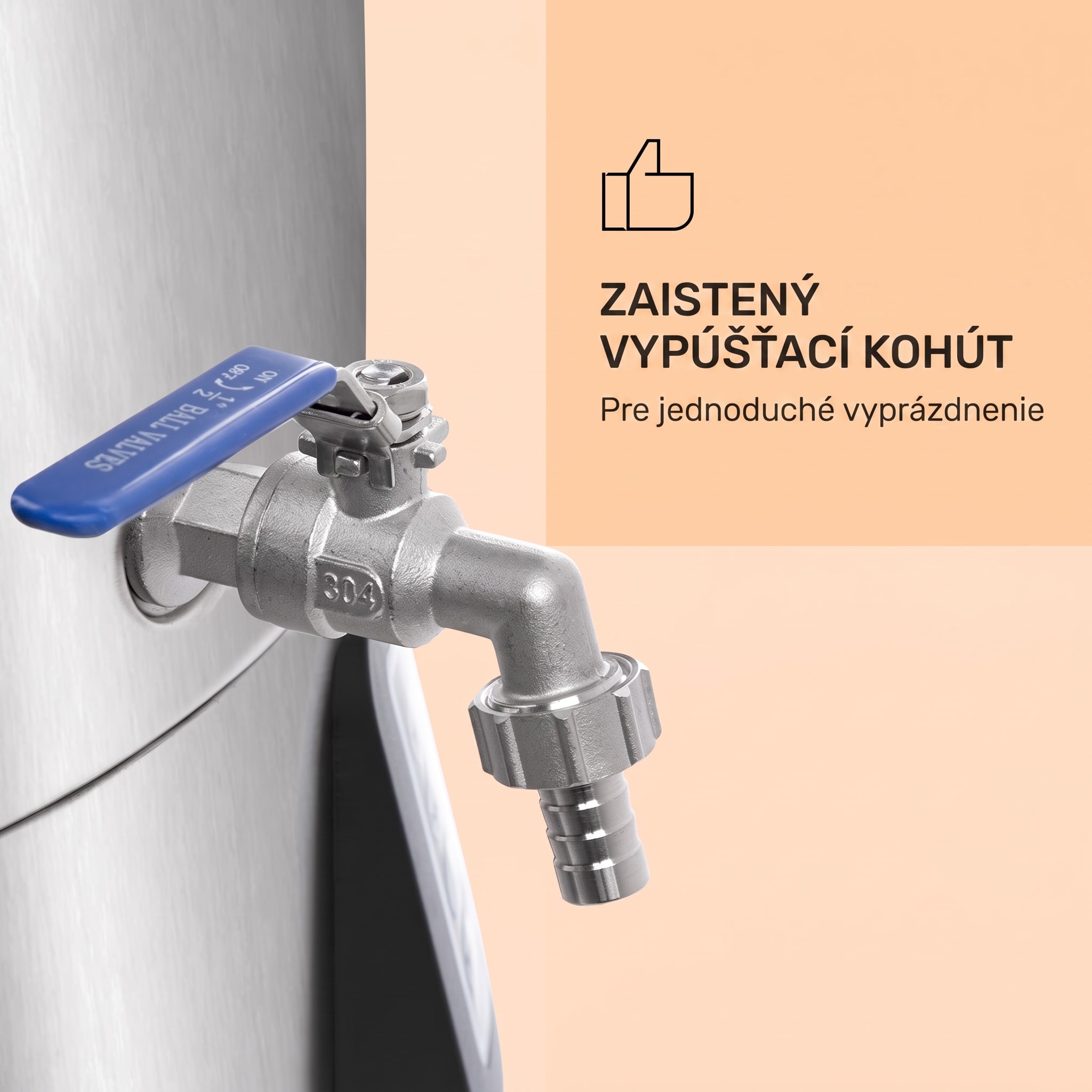 Klarstein Mundschenk 3XL, sladový kotol, 65 l, 3000 W, zariadenie na varenie piva, 9 programov – Obrázok 4