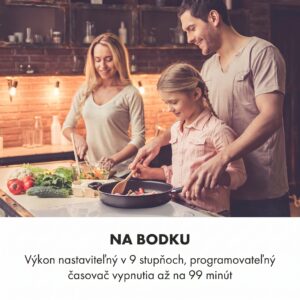 Klarstein Delicatessa 60 Hybrid, vstavaná indukčná varná doska, 7000 W, 4 zóny