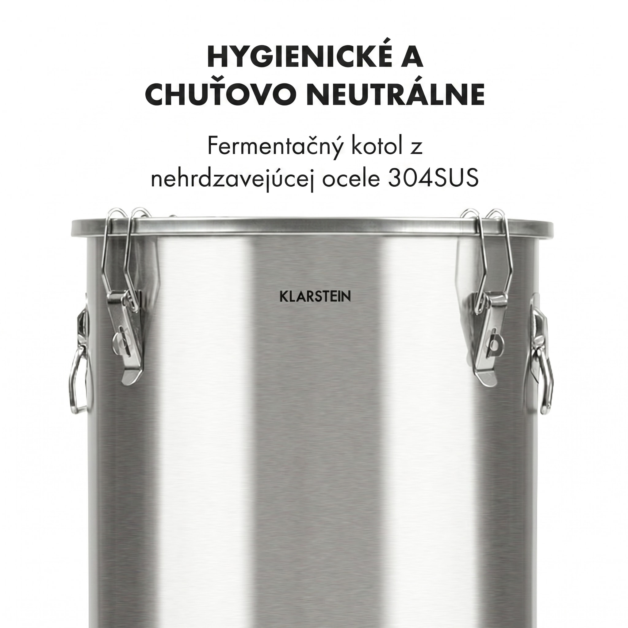 Klarstein Gärkeller Pro XL, fermentačný kotol, 60 l, výpustný ventil na kvasinky, nehrdzavejúca oceľ – Obrázok 5