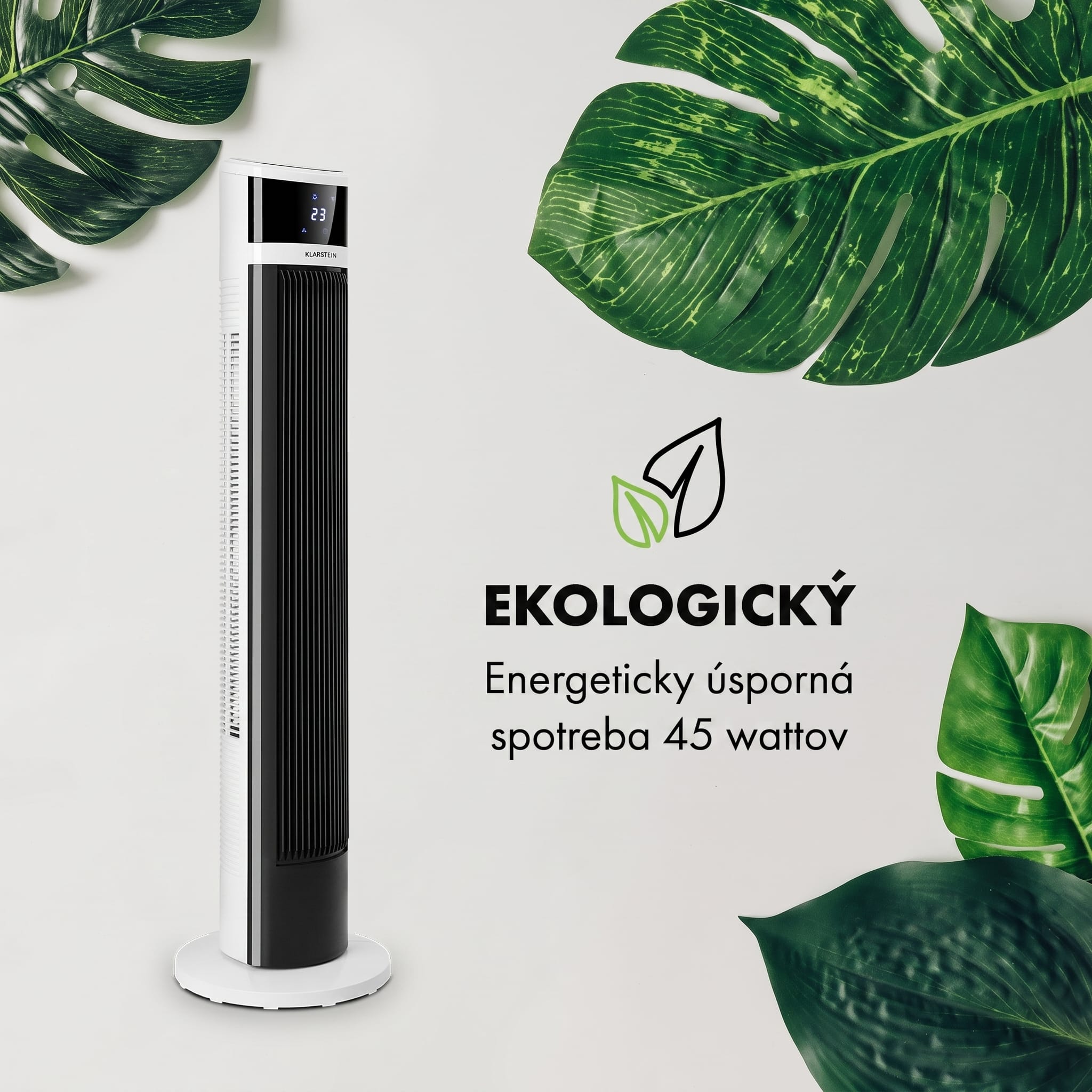 Klarstein Icetower Smart, stĺpový ventilátor, 45 wattov, ovládanie cez aplikáciu – Obrázok 5