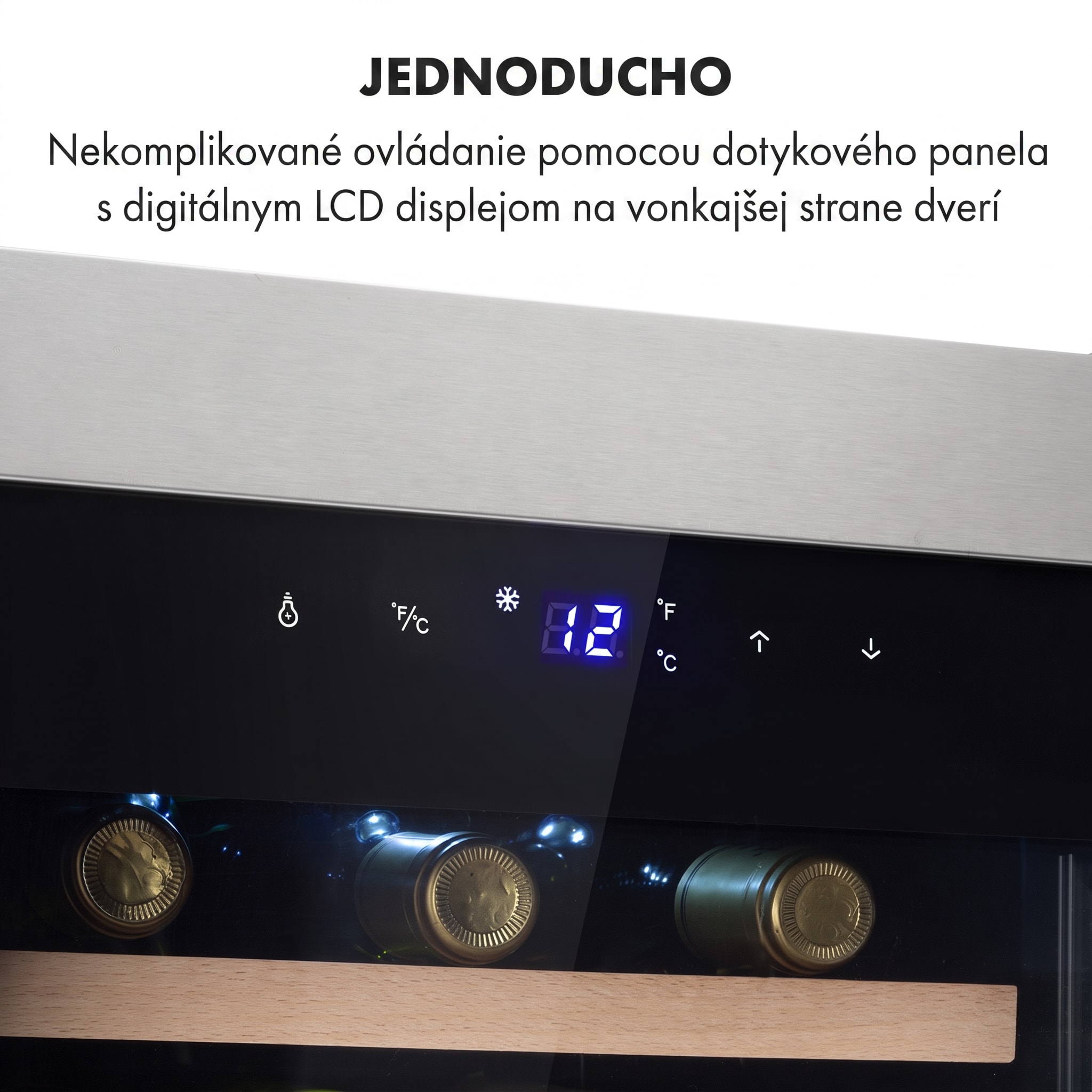 Klarstein Reserva 12 Uno, vinotéka, 31 l, 11-18°C, 1 zóna – Obrázok 3