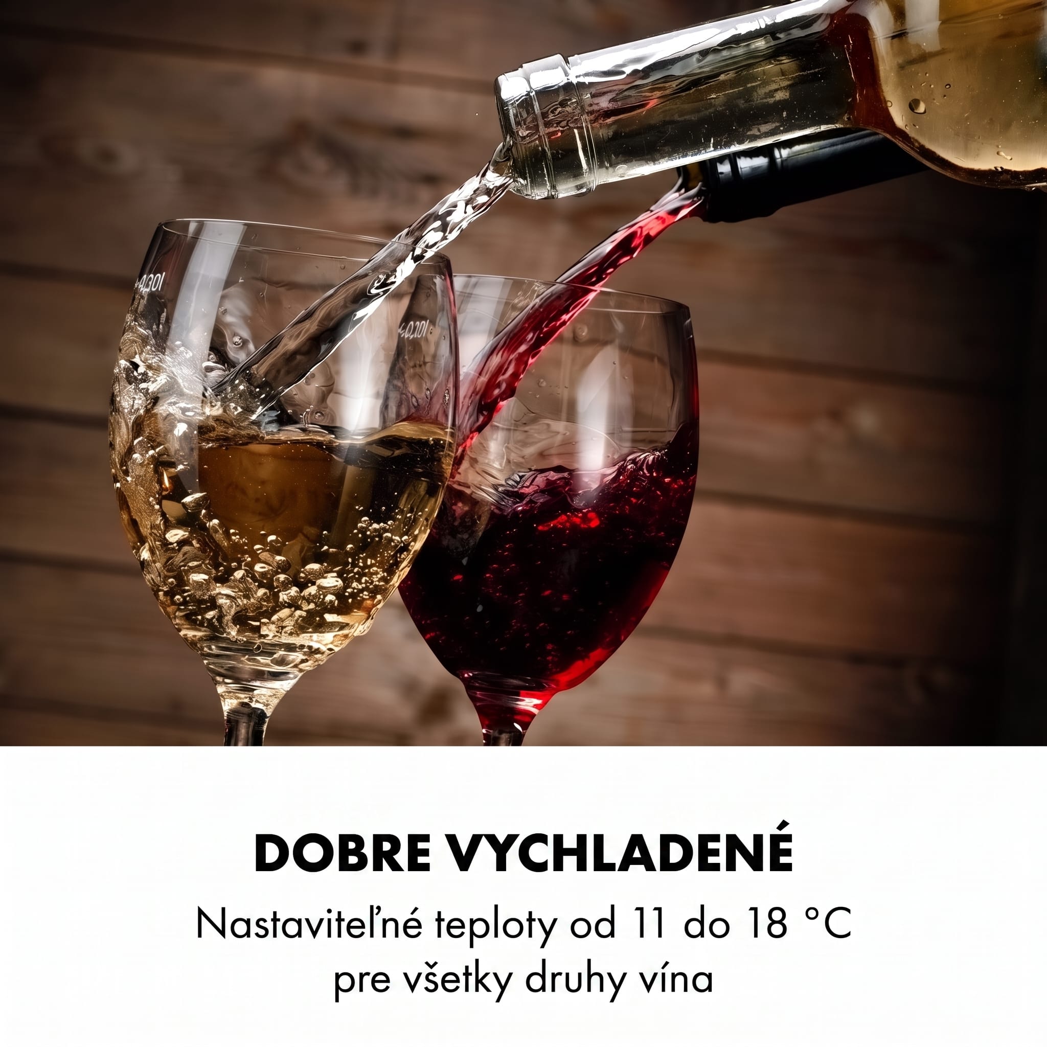 Klarstein Reserva 12 Uno, vinotéka, 31 l, 11-18°C, 1 zóna – Obrázok 5