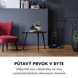 Klarstein Bellevin 8 Uno, vinotéka, 23 l, 11–18°C, 1 zóna