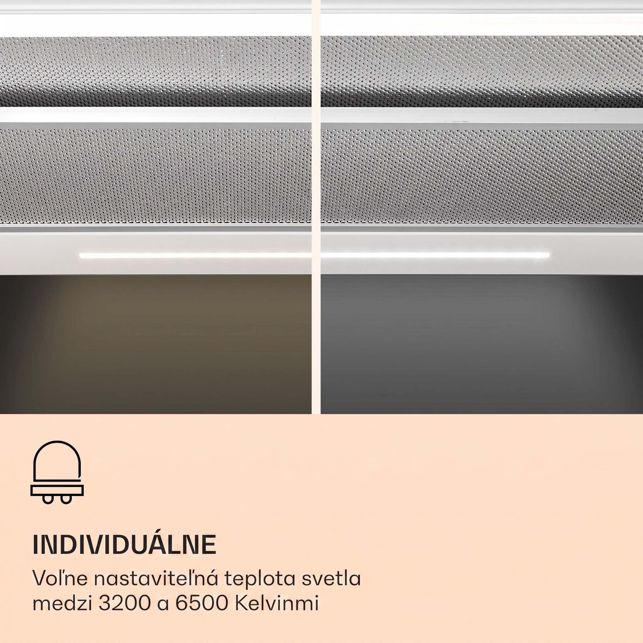 Klarstein Mariana Neo 60, plochý digestor, 60 cm, 547 m³/h, odsávanie vzduchu, LED – Obrázok 2