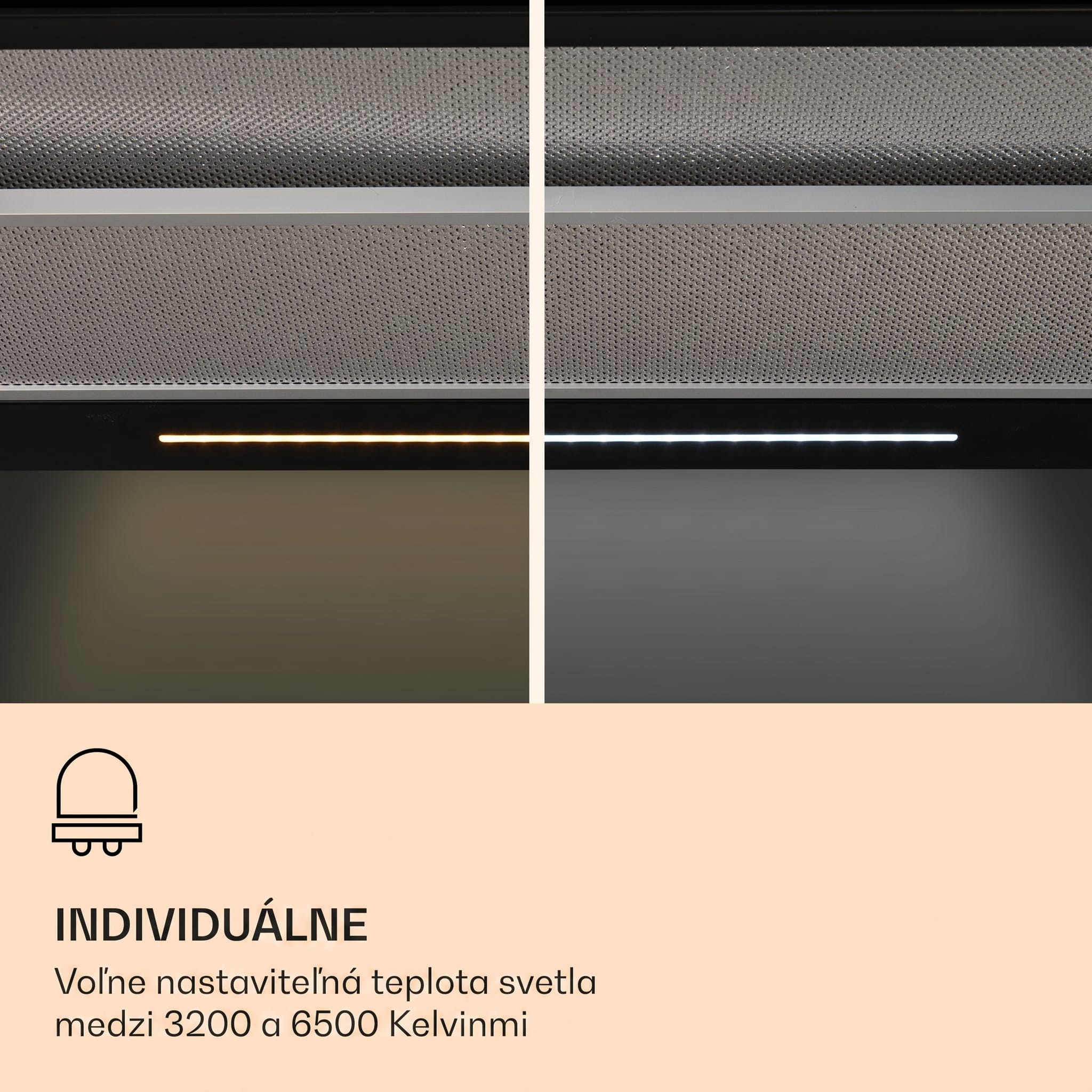 Klarstein Mariana Neo 60, plochý digestor, 60 cm, 547 m³/h, odsávanie vzduchu, LED – Obrázok 2