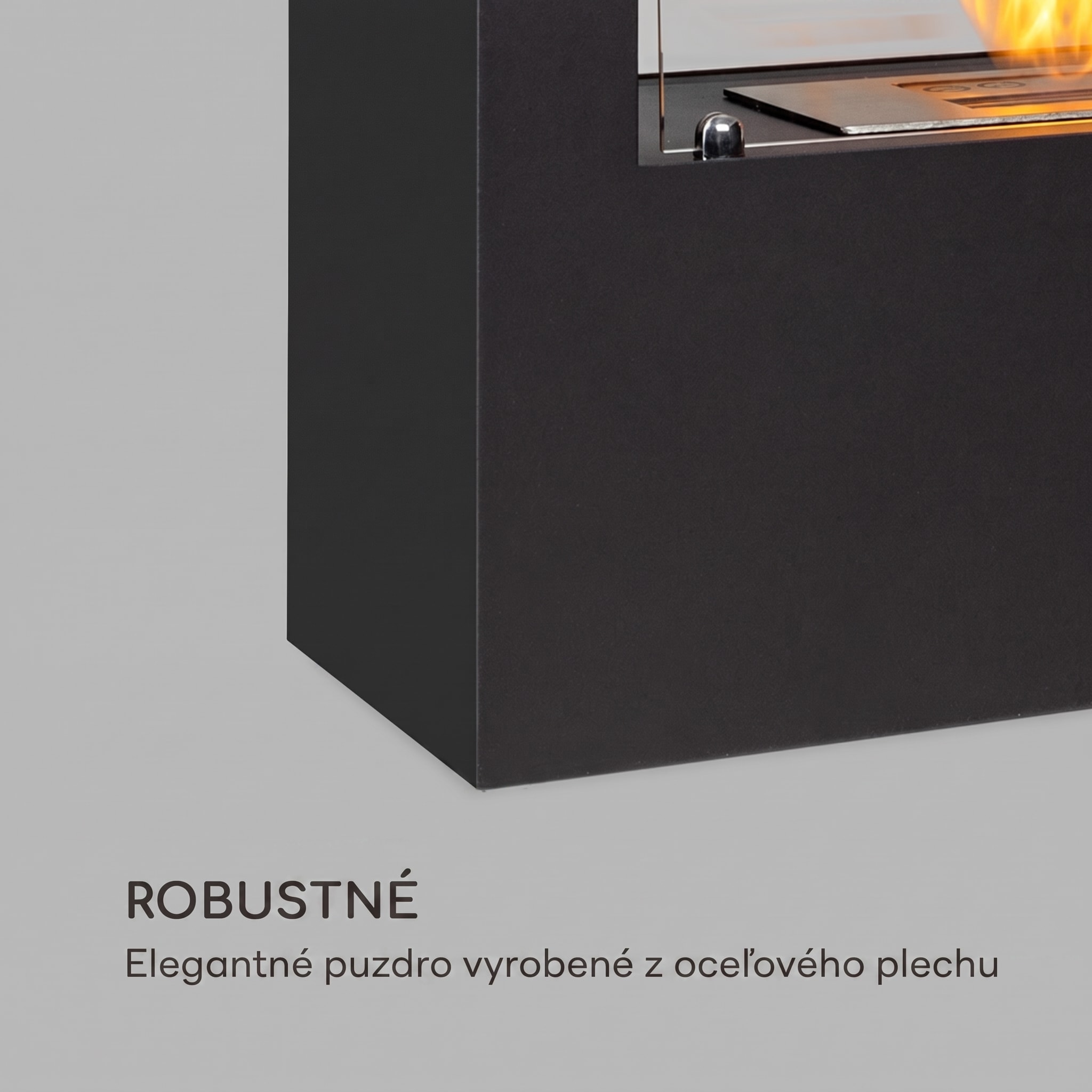 Blumfeldt Fiamme Scoppi, etanolový krb, horák z nehrdzavejúcej ocele, 3 l, doba horenia 5-6 h – Obrázok 5