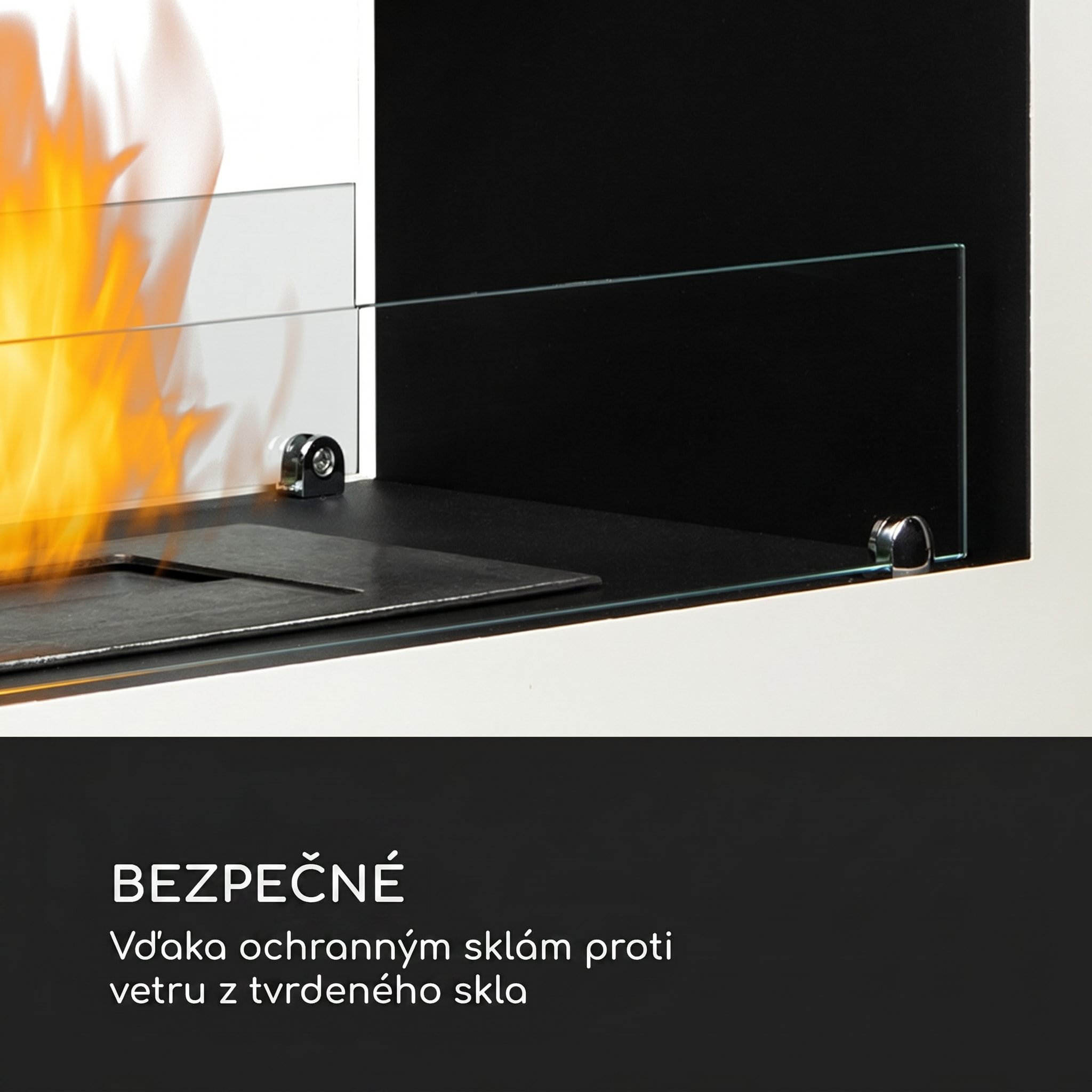 Blumfeldt Fiamme Scoppi, etanolový krb, horák z nehrdzavejúcej ocele, 3 l, doba horenia 5-6 h – Obrázok 4