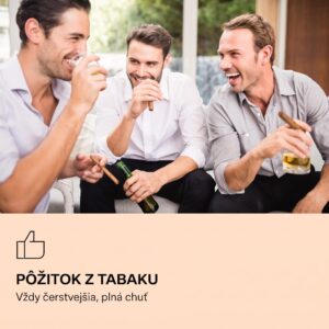 Klarstein El Presidente 37, humidor na cigary, 37 l, 2 zásuvky, 1 priehradka z cédrového dreva