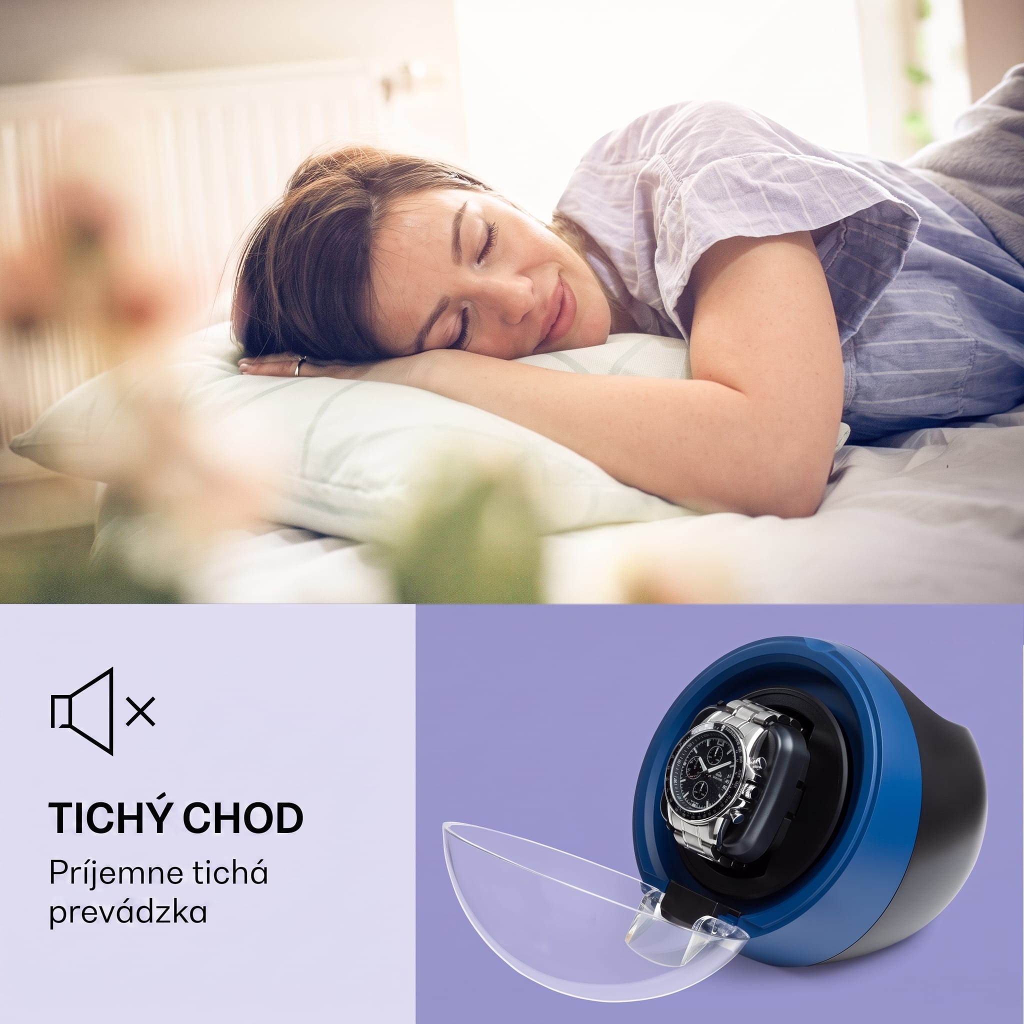 Klarstein St. Gallen ll Premium, naťahovač hodín, 4 rýchlosti, 3 rotačné režimy – Obrázok 4