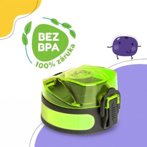 Klarstein Náhradné viečko Wakaba pre fľaše na vodu s objemom 350/400/500 ml | Plastové hrdlo | Bez BPA