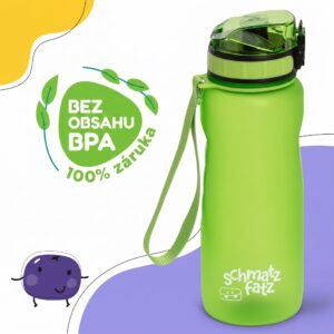 Klarstein Schmatzfatz Wakaba fľaša na pitie | 800 ml | Tritan | Popruh na prenášanie | Bez BPA