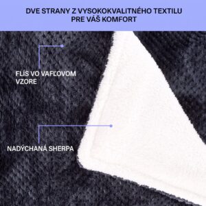 Klarstein DR Watson Deluxe XL, elektrická deka, 160 W, 9 úrovní ohrevu, 180 x 130 cm