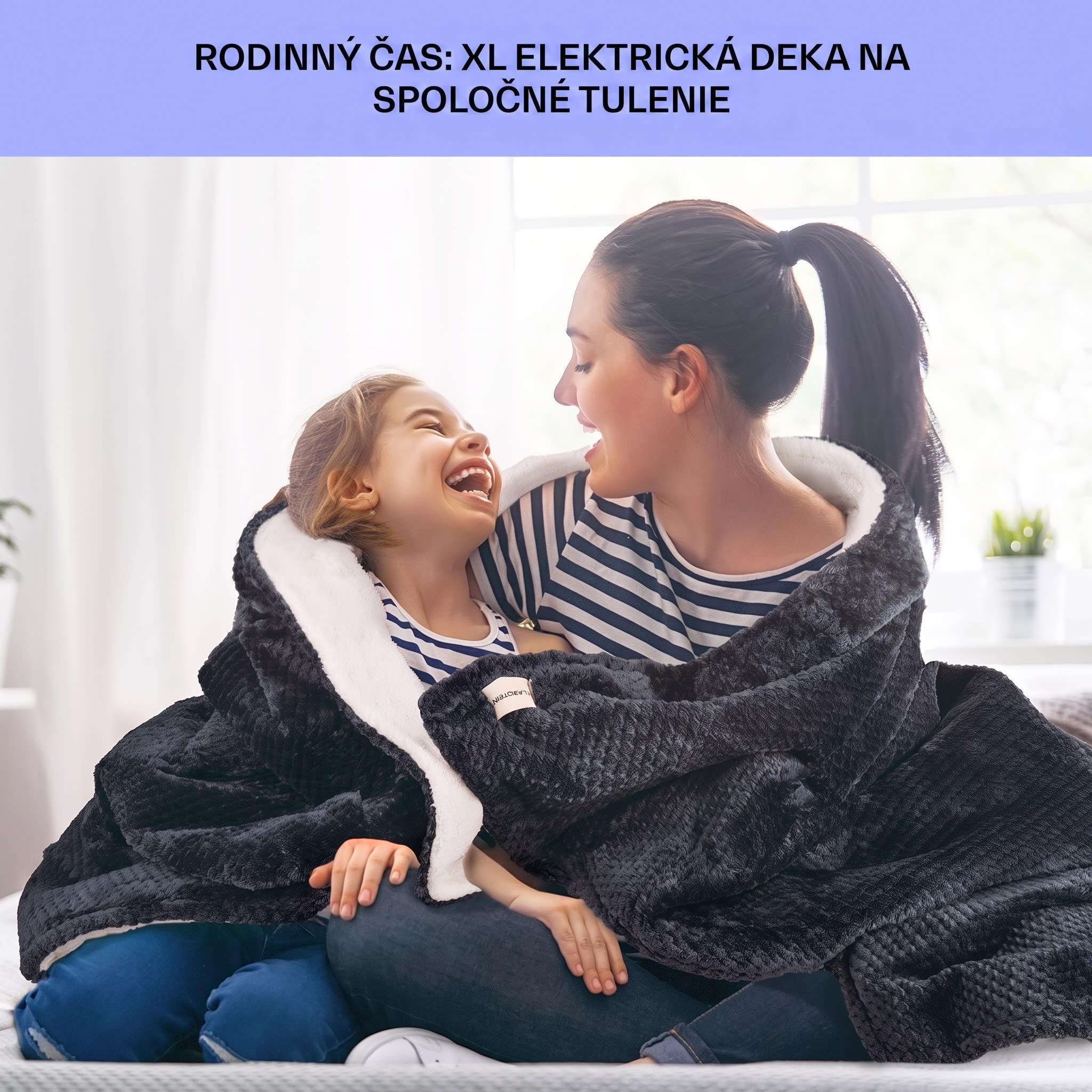 Klarstein DR Watson Deluxe XXL, elektrická deka, 160 W, 9 úrovní ohrevu, 200 x 180 cm – Obrázok 3