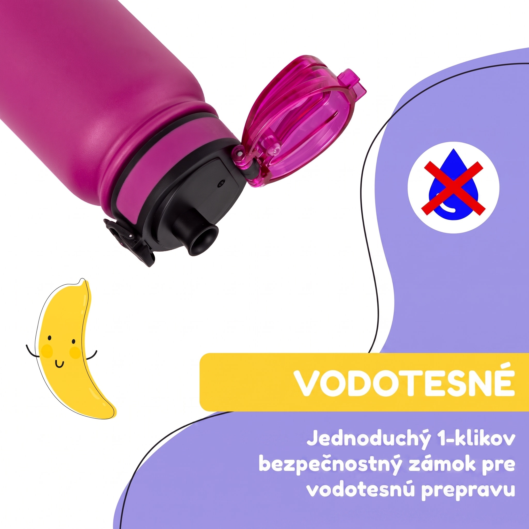 Klarstein schmatzfatz detská izolovaná fľaša na pitie 550 ml nerezová oceľ | ABS | BPA-free – Obrázok 2