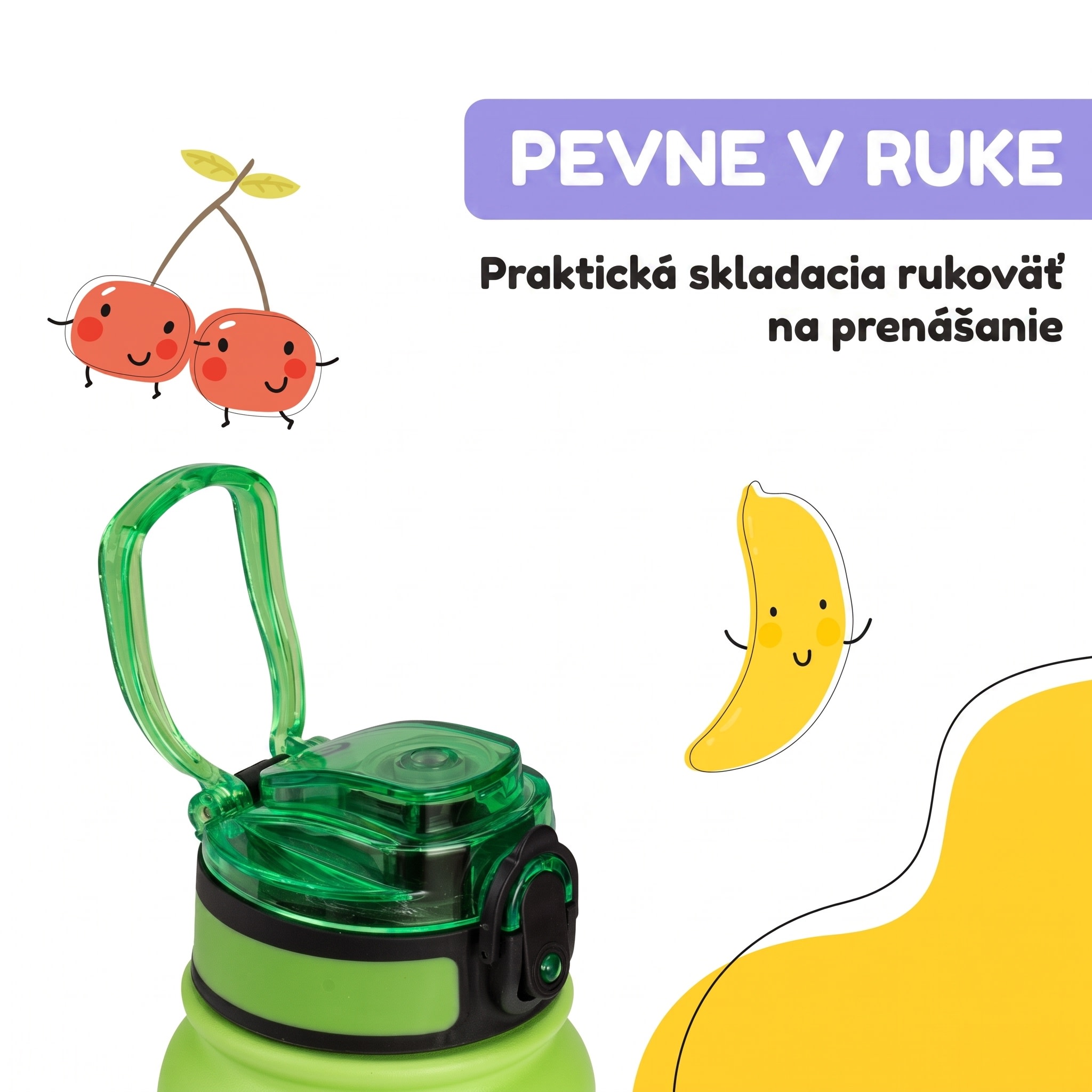 Klarstein schmatzfatz detská izolovaná fľaša na pitie 550 ml nerezová oceľ | ABS | BPA-free – Obrázok 5