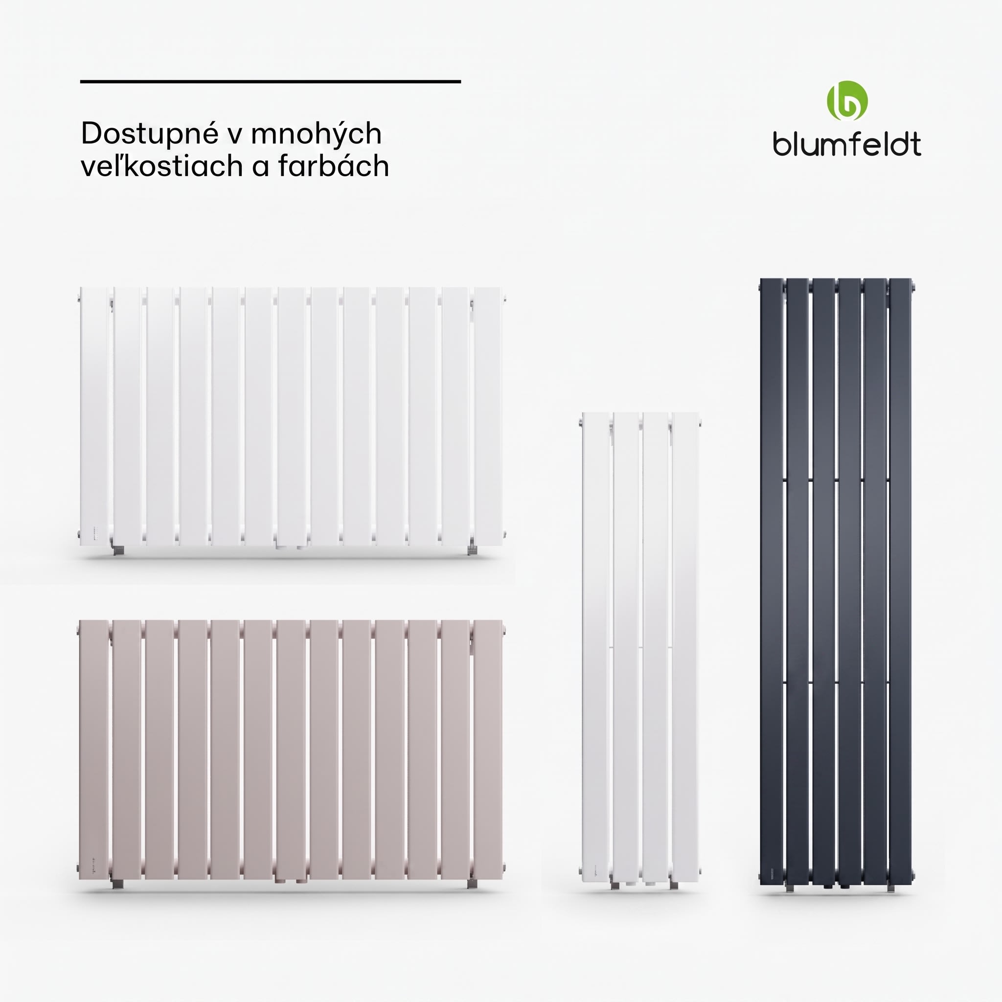 Blumfeldt Ontario, radiátor, 30 x 120, pripojenie 1/2", inštalácia na stenu, 733 W – Obrázok 4