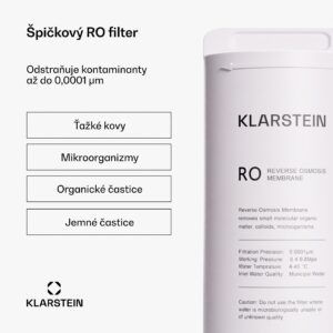 Klarstein PureFina 600 RO filter, náhradný / príslušenstvo, reverzná osmóza, 600 GPD / 2270 L/d