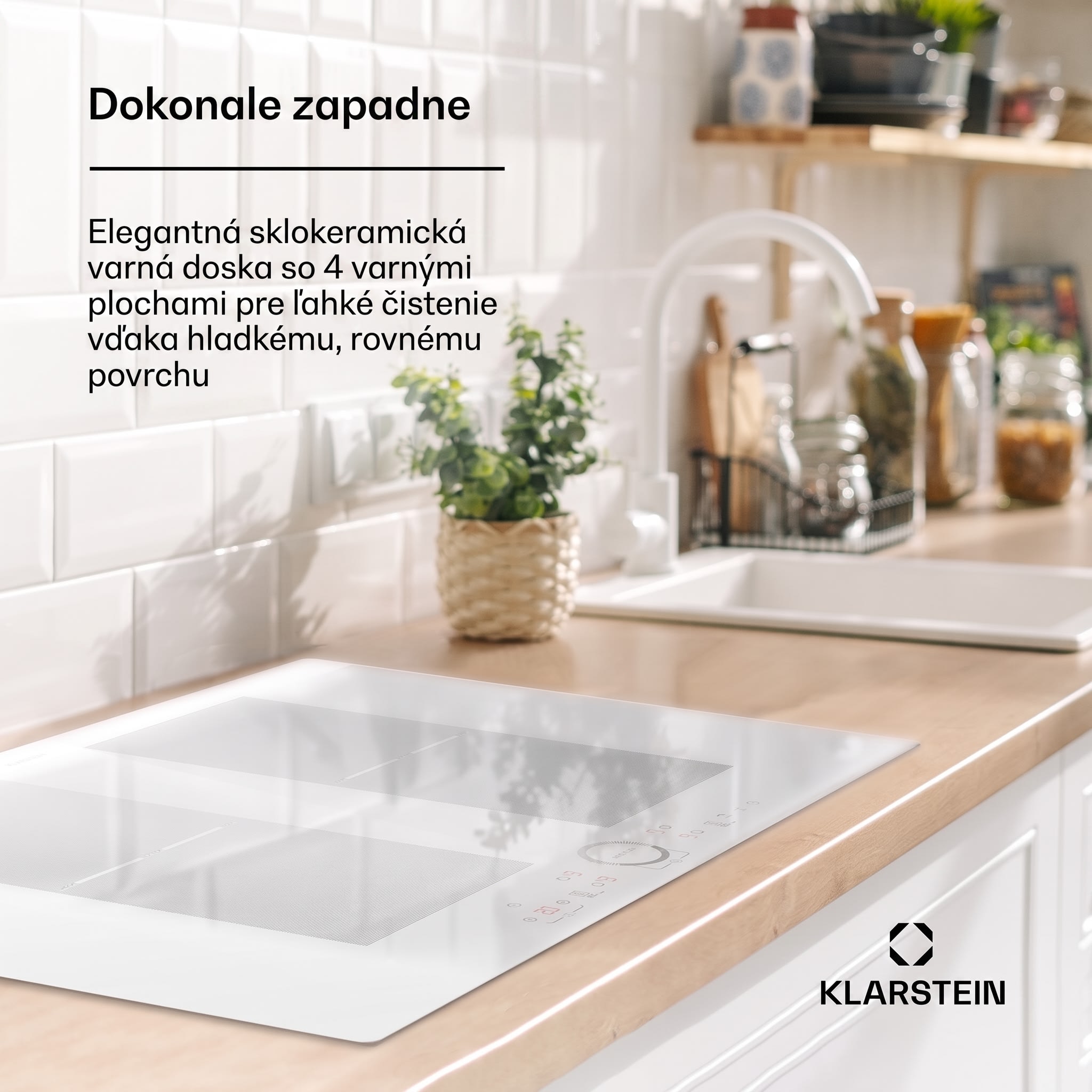 Klarstein Delicatessa 77 Flex vstavaná indukčná varná doska 4 zóny 7000 W