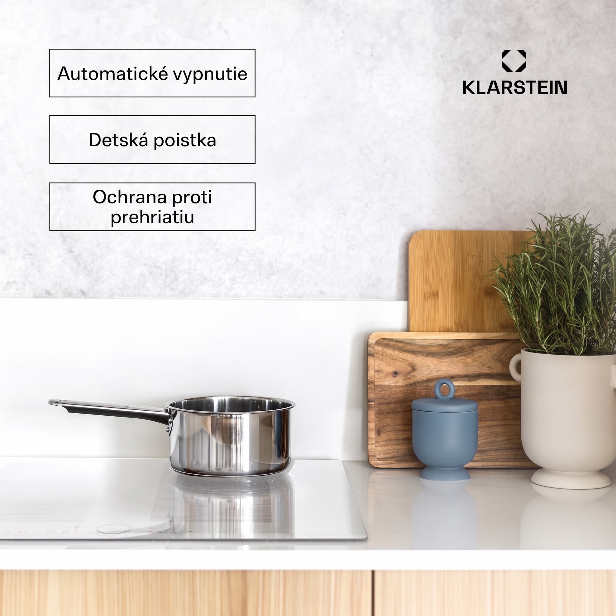 Klarstein Delicatessa 77 Flex vstavaná indukčná varná doska 4 zóny 7000 W – Obrázok 4