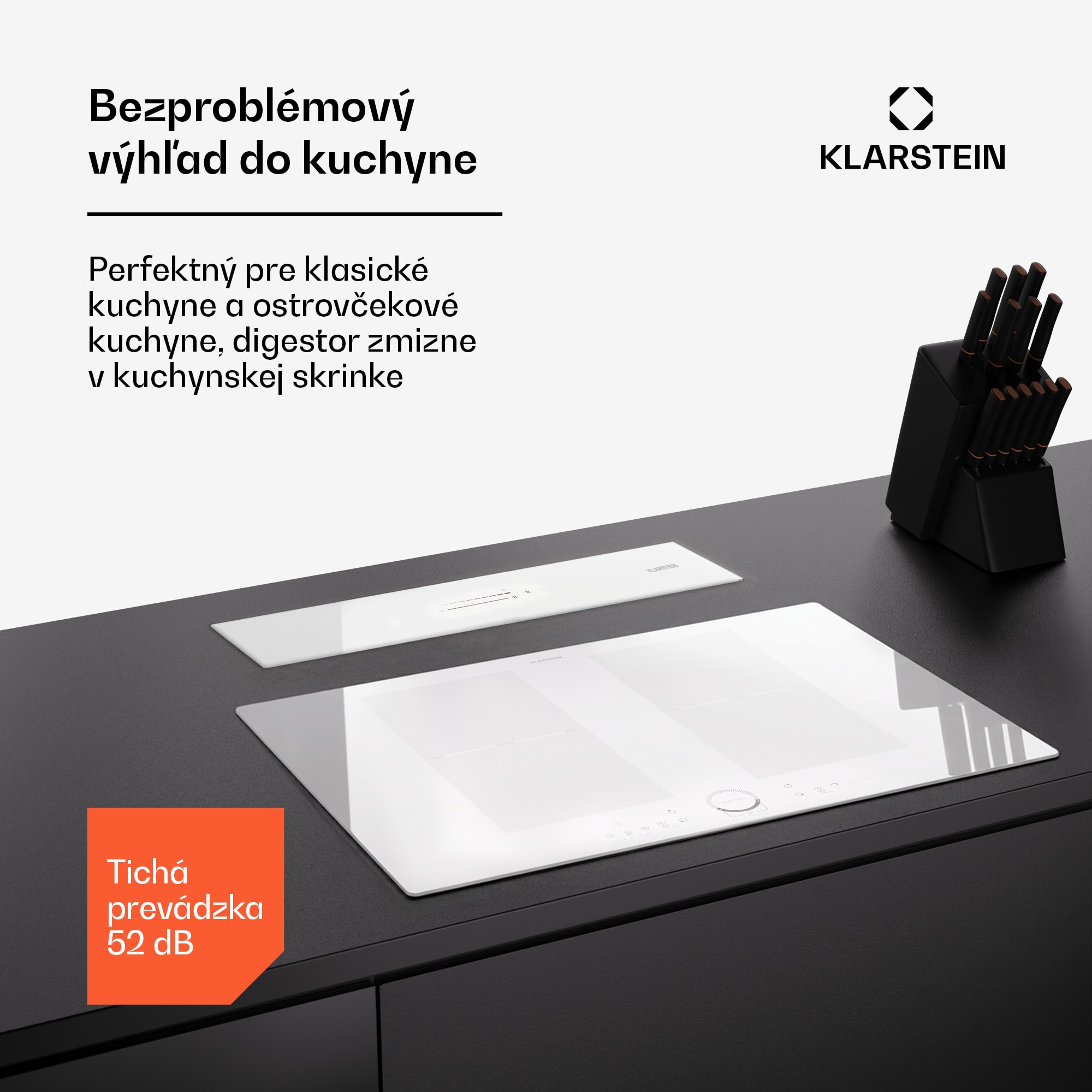 Klarstein Royal Flush Eco digestor 60 cm 604 m³/h A+ – Obrázok 3