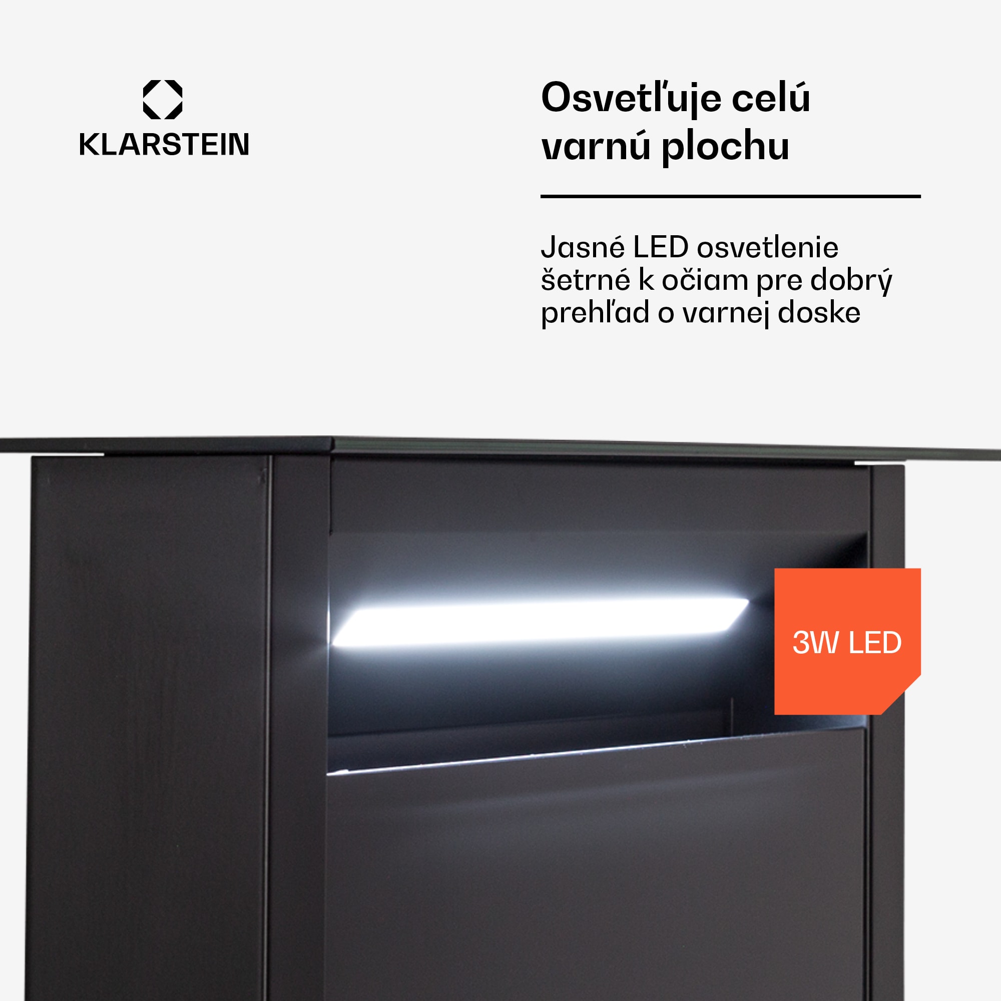 Klarstein Royal Flush Eco, digestor, 60 cm, 604 m³/h, A+ – Obrázok 4