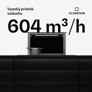 Klarstein Royal Flush Eco digestor 60 cm 604 m³/h A++