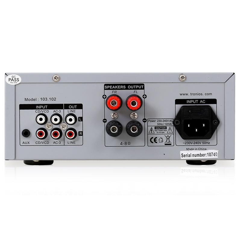 Skytronic SKY-103.102, HiFi zosilňovač pre karaoke, PA, 400 W
