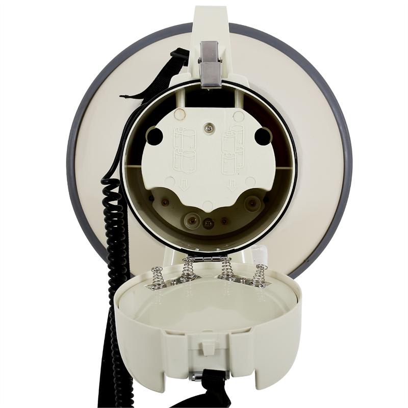 Profesionálny megafón Auna,160 W,mikrofón, 2400 m – Obrázok 3